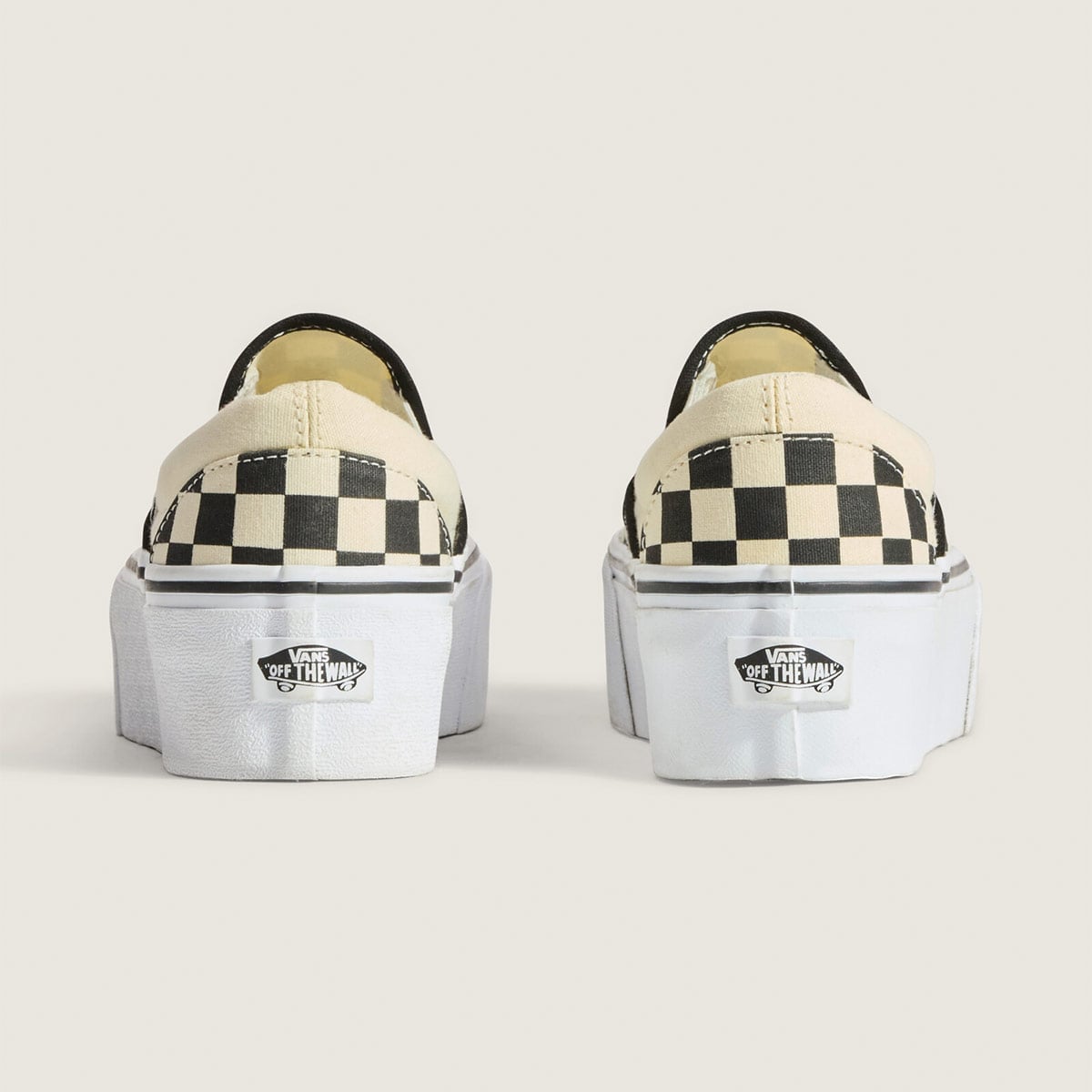 ZAPATILLAS MUJER VANS URBANAS NEGRO CLASSIC CUERO - 4