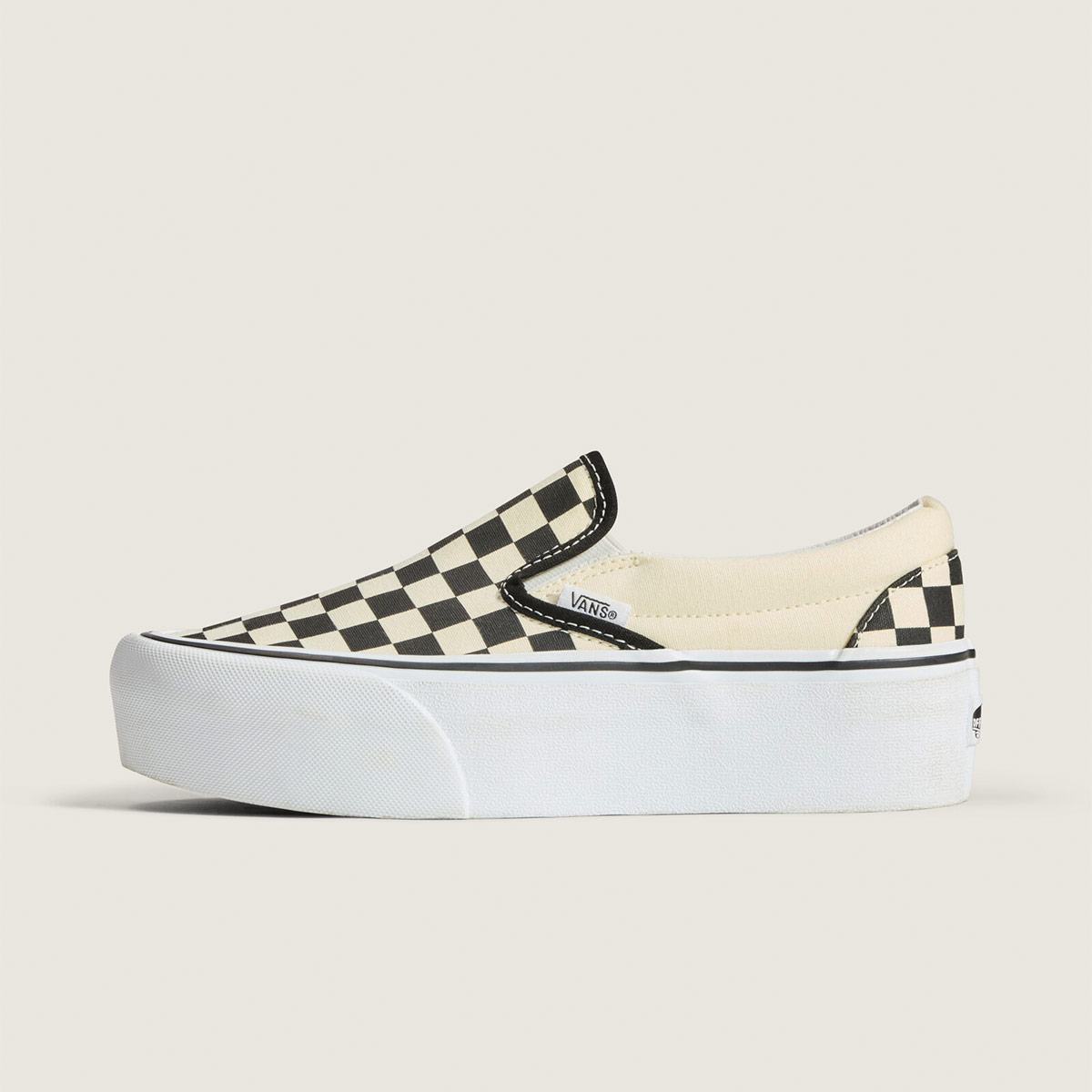 ZAPATILLAS MUJER VANS URBANAS NEGRO CLASSIC CUERO - 2