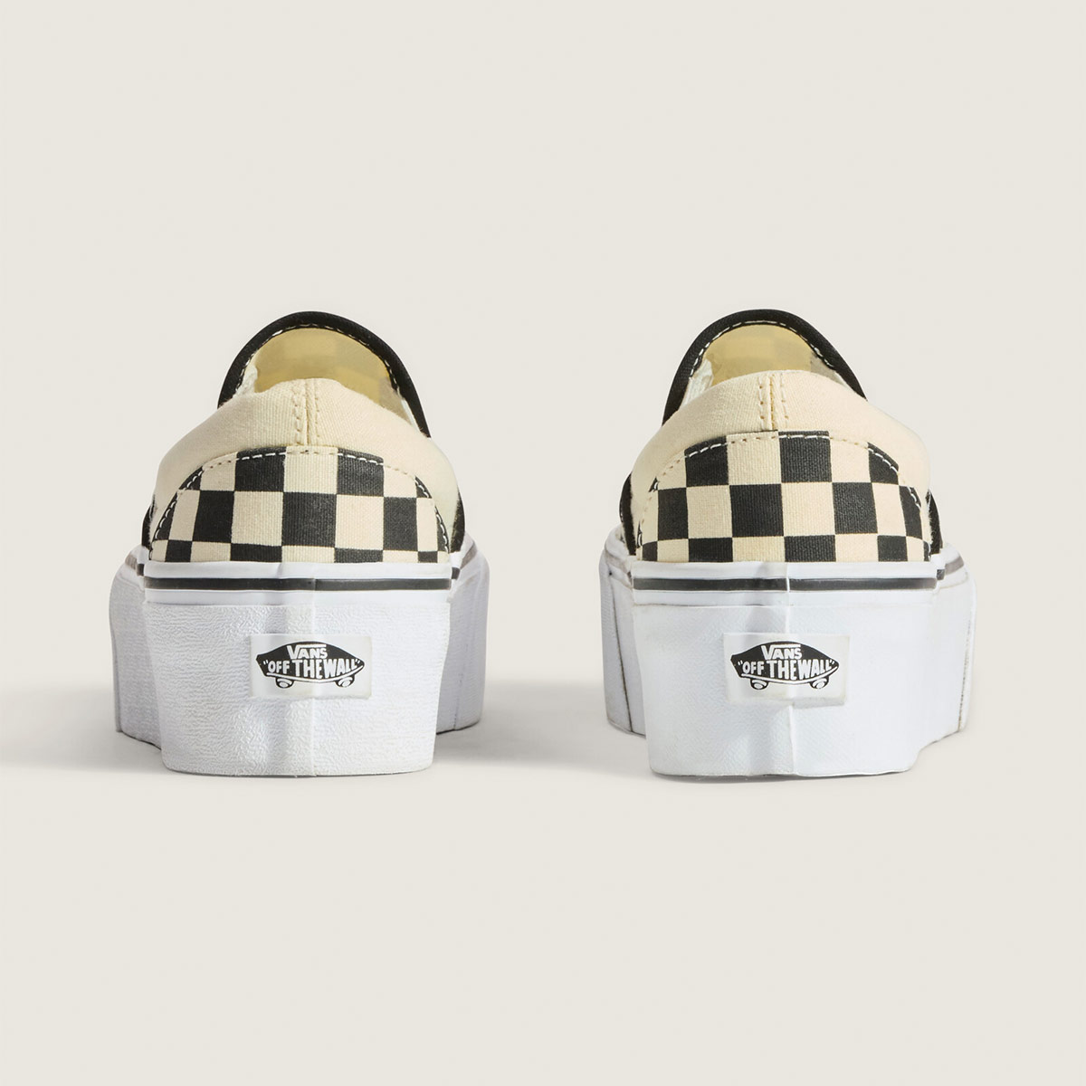 ZAPATILLAS MUJER VANS URBANAS NEGRO CLASSIC CUERO - 4