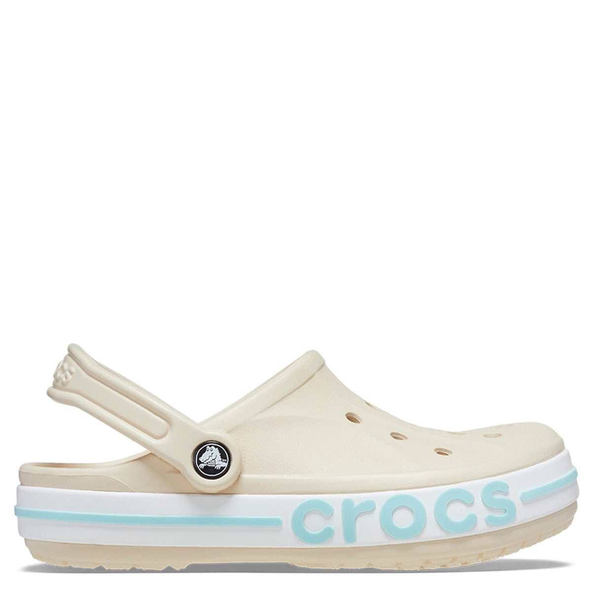 SANDALIAS MUJER CROCS BEIGE BAYABAND CLOG - 1