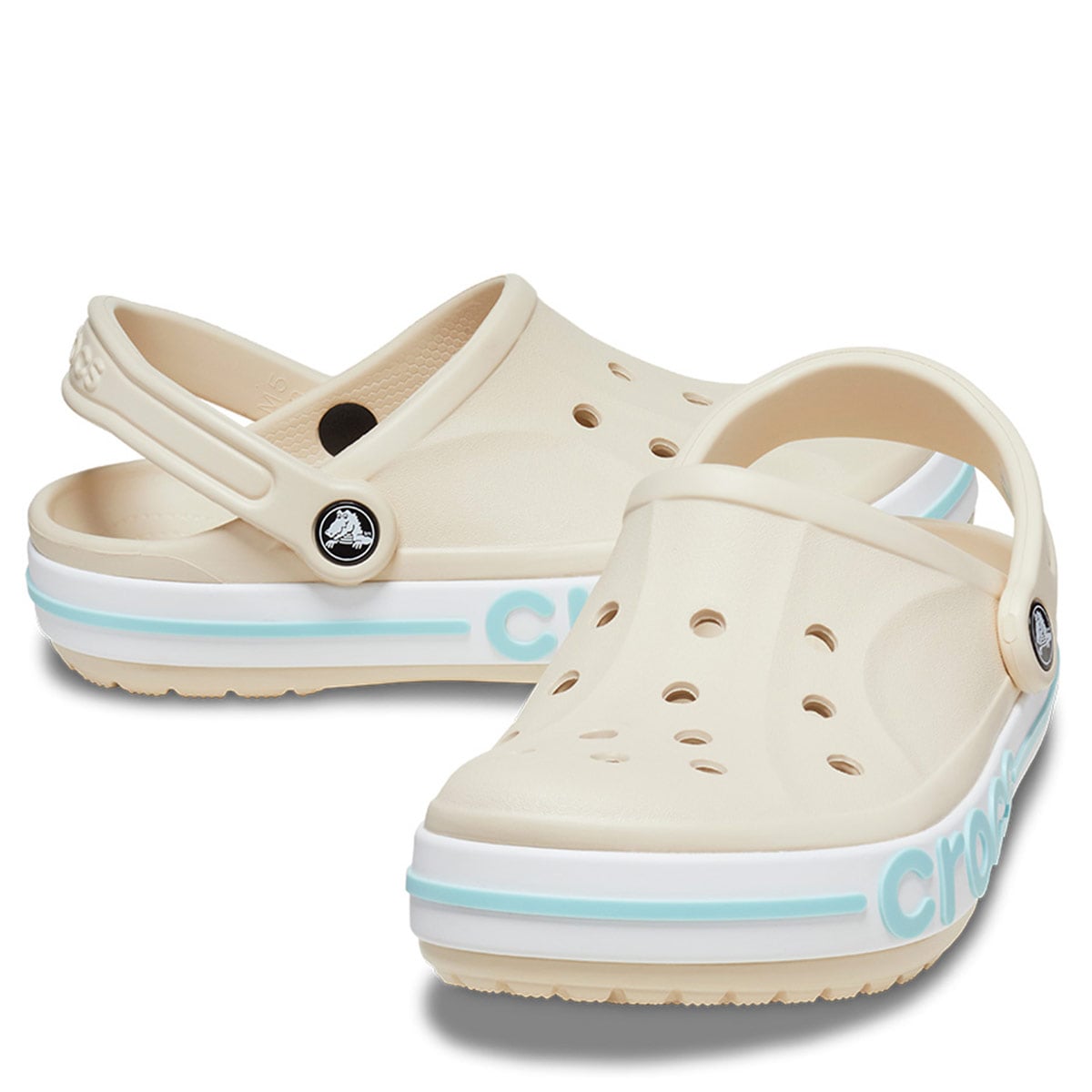 SANDALIAS MUJER CROCS BEIGE BAYABAND CLOG - 2