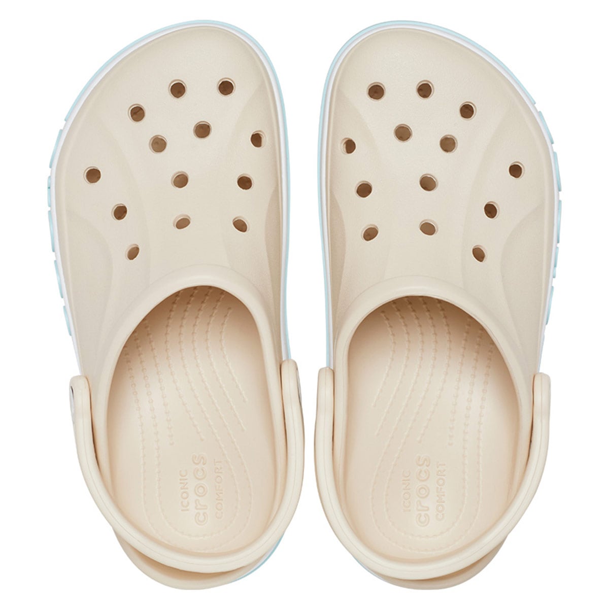 SANDALIAS MUJER CROCS BEIGE BAYABAND CLOG - 4