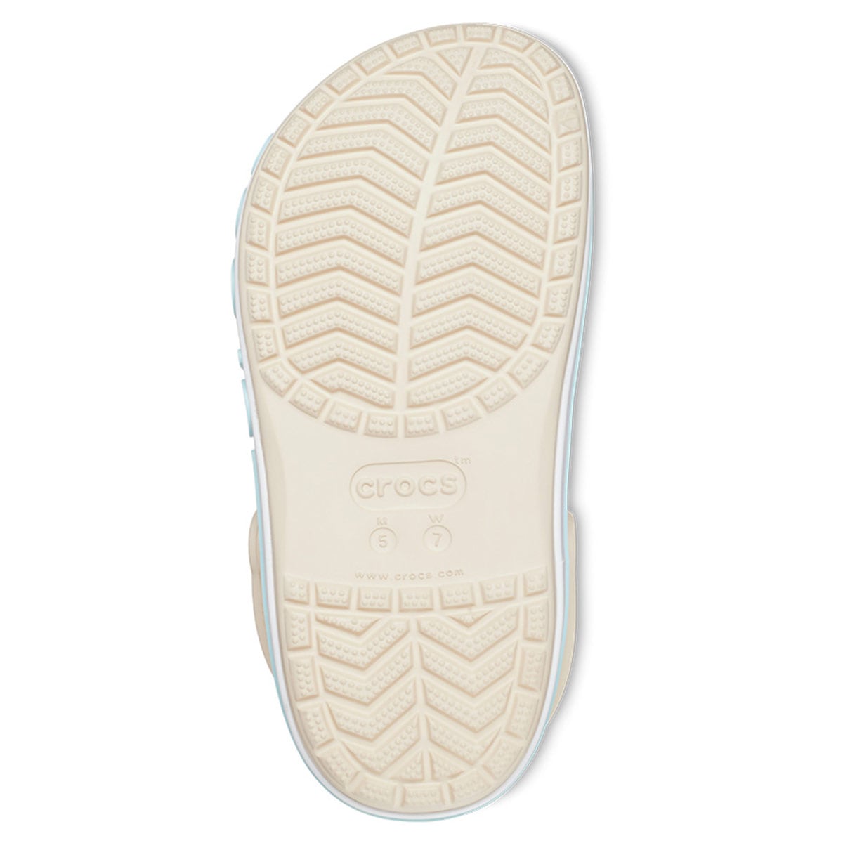 SANDALIAS MUJER CROCS BEIGE BAYABAND CLOG - 5