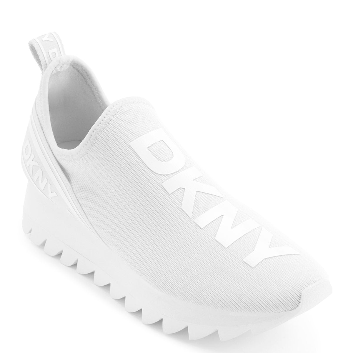 ZAPATILLAS MUJER DKNY CASUALES BLANCO K1421737-8IW - 2