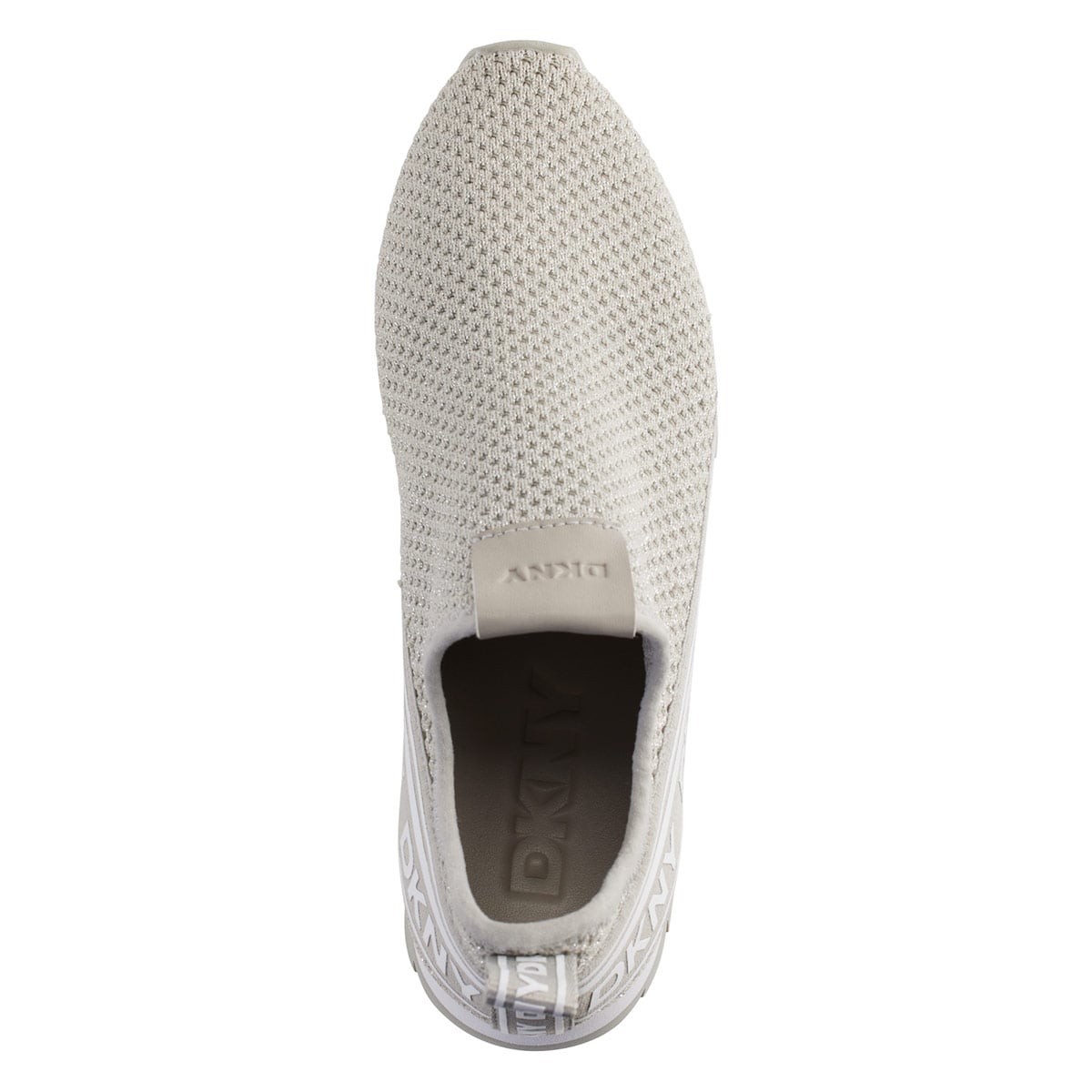 ZAPATILLAS MUJER DKNY URBANAS PLATEADO - 3