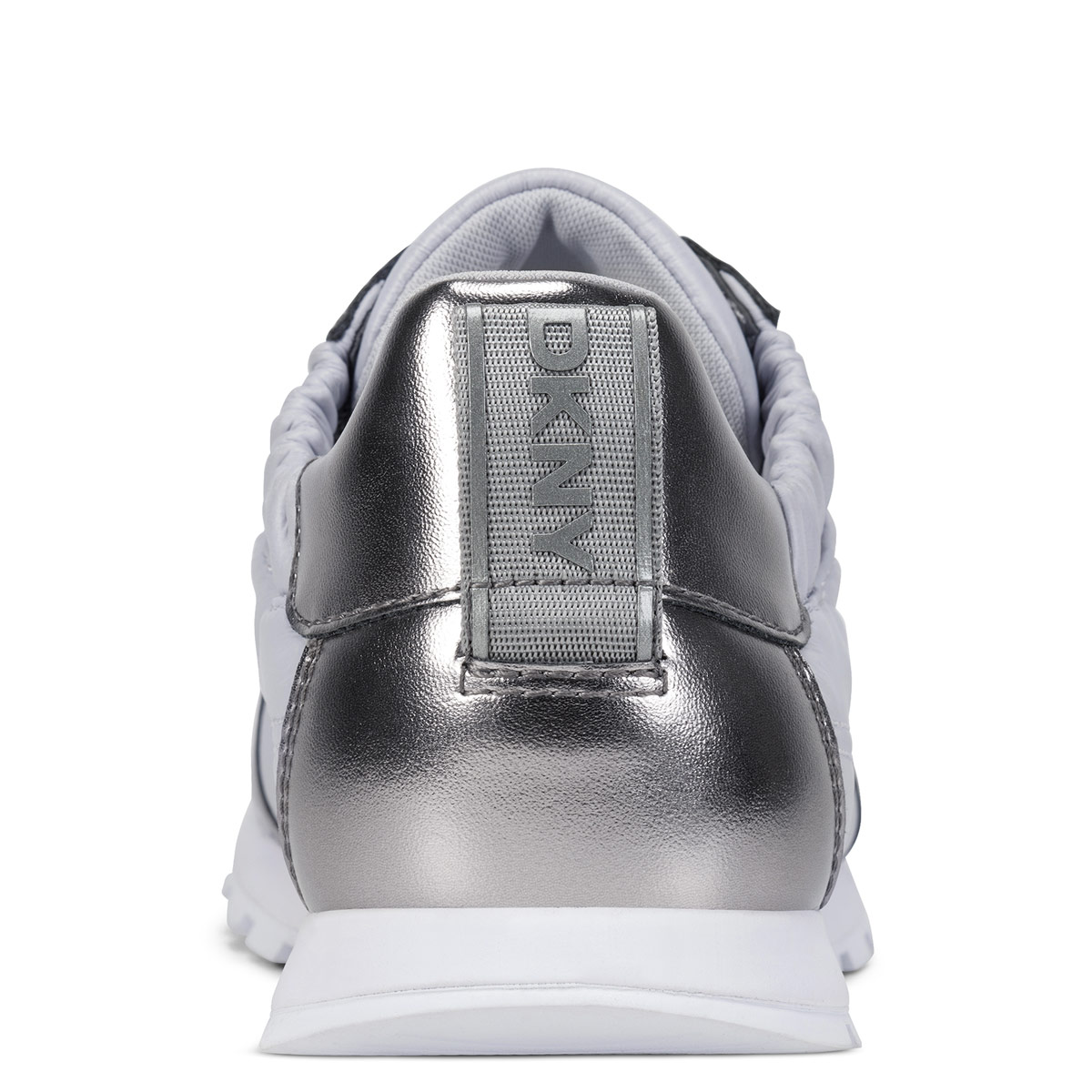 ZAPATILLAS MUJER DKNY CASUALES PLATA K3530595-NIC - 4