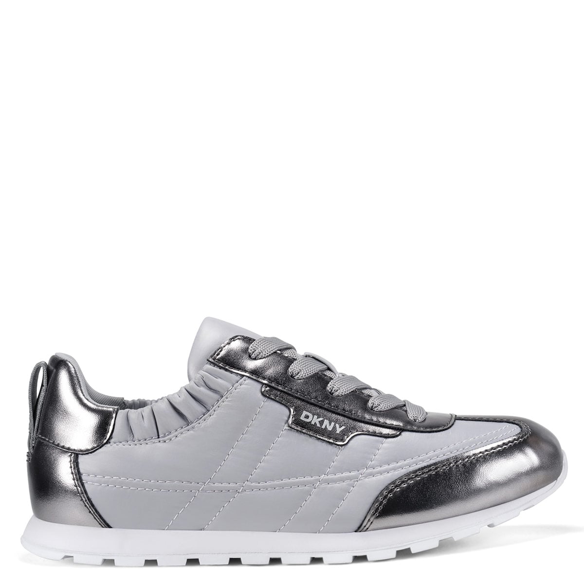 ZAPATILLAS MUJER DKNY CASUALES PLATA K3530595-NIC - 1
