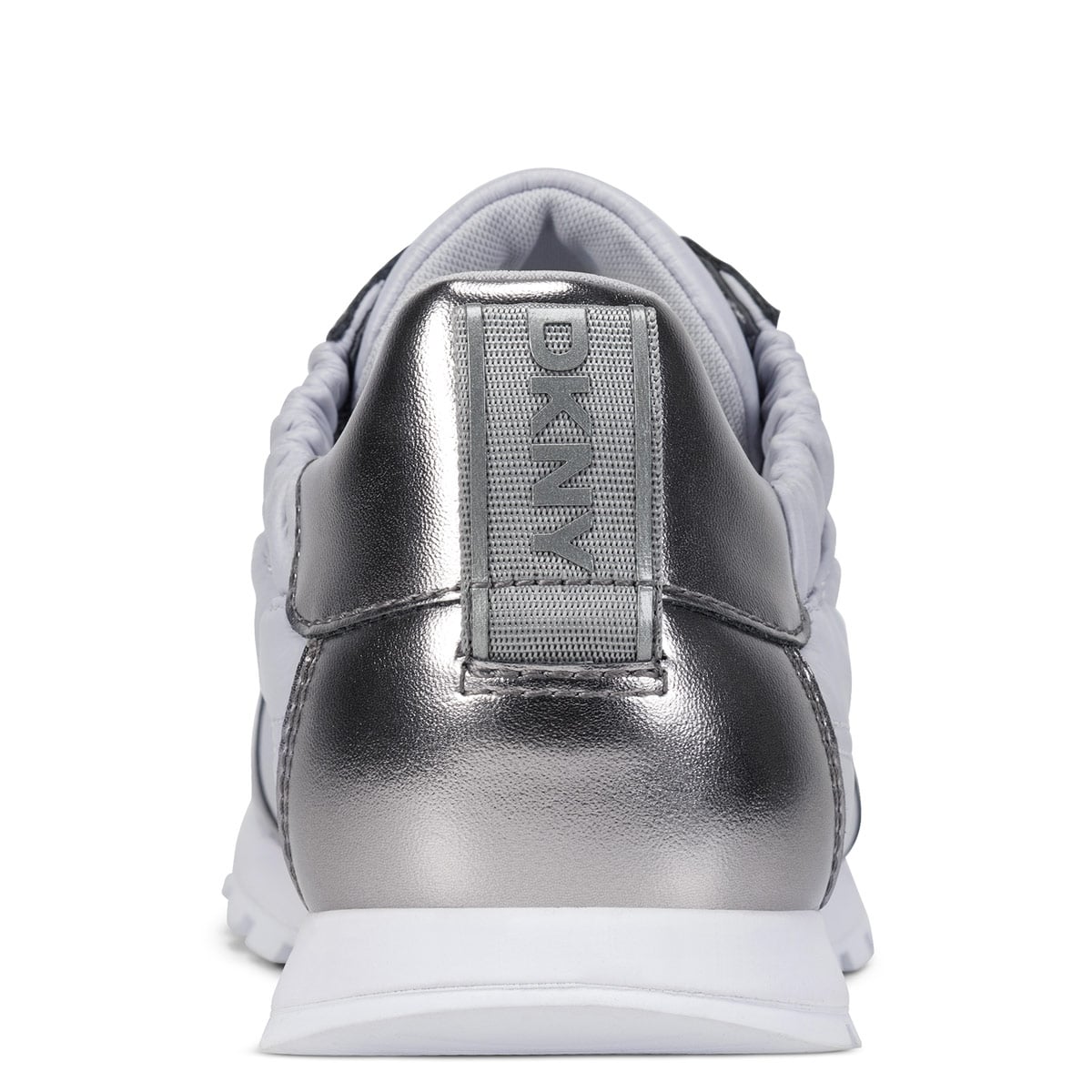 ZAPATILLAS MUJER DKNY CASUALES PLATA K3530595-NIC - 4