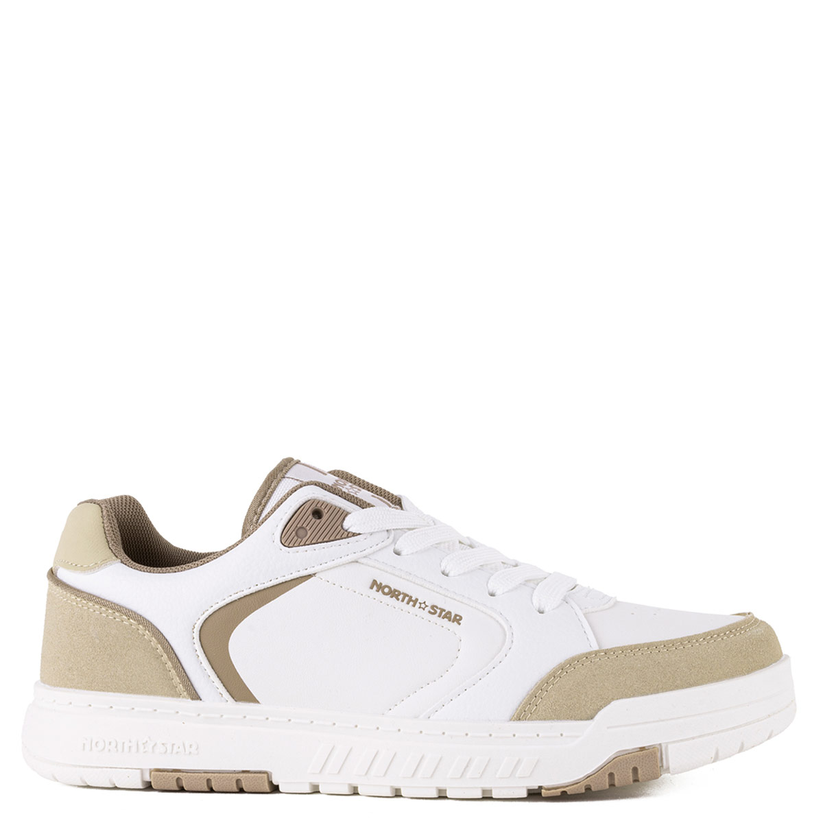ZAPATILLAS MUJER NORTH STAR CASUALES BLANCO SKATER-WAVE - 1