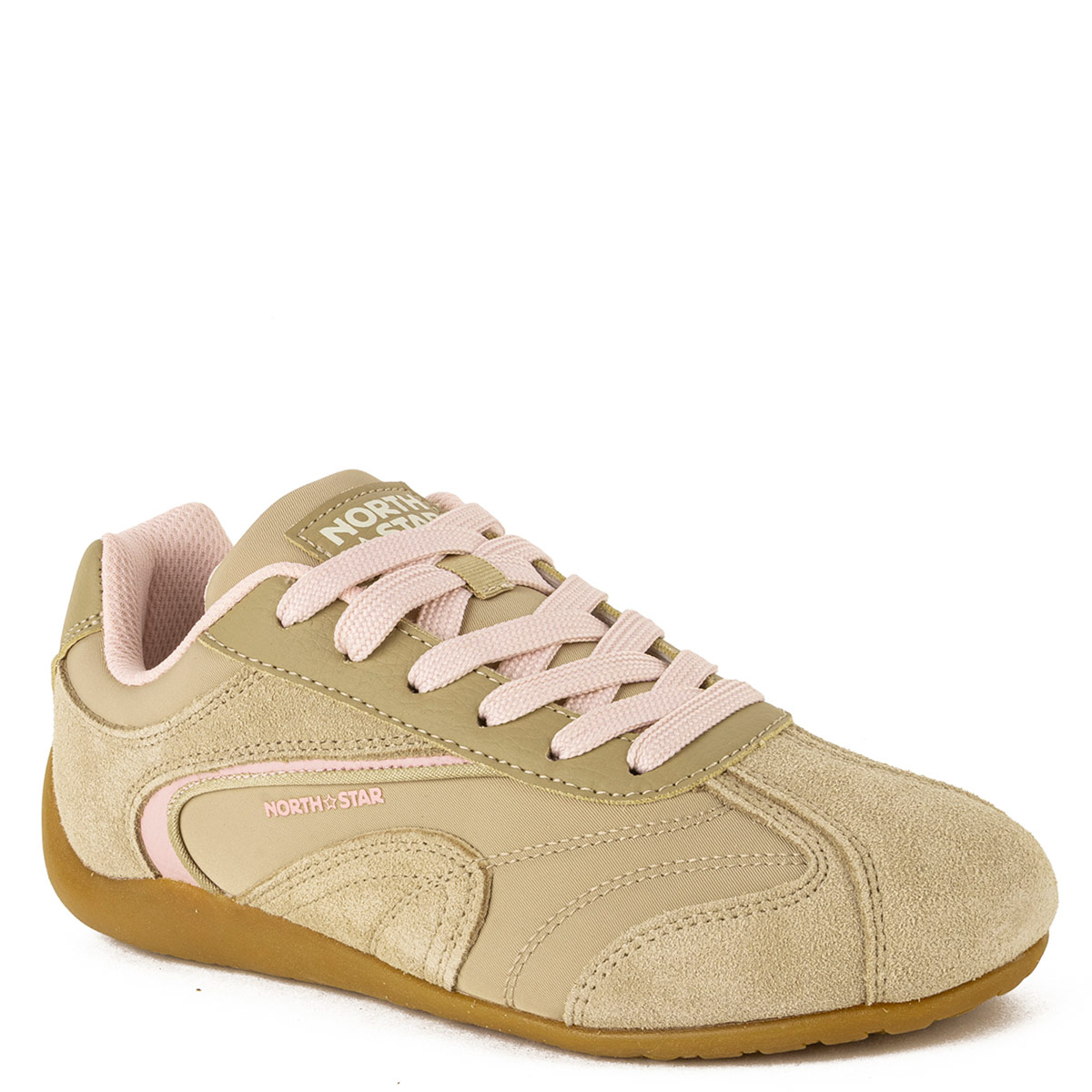ZAPATILLAS MUJER NORTH STAR CASUALES BEIGE RETRORACE - 2