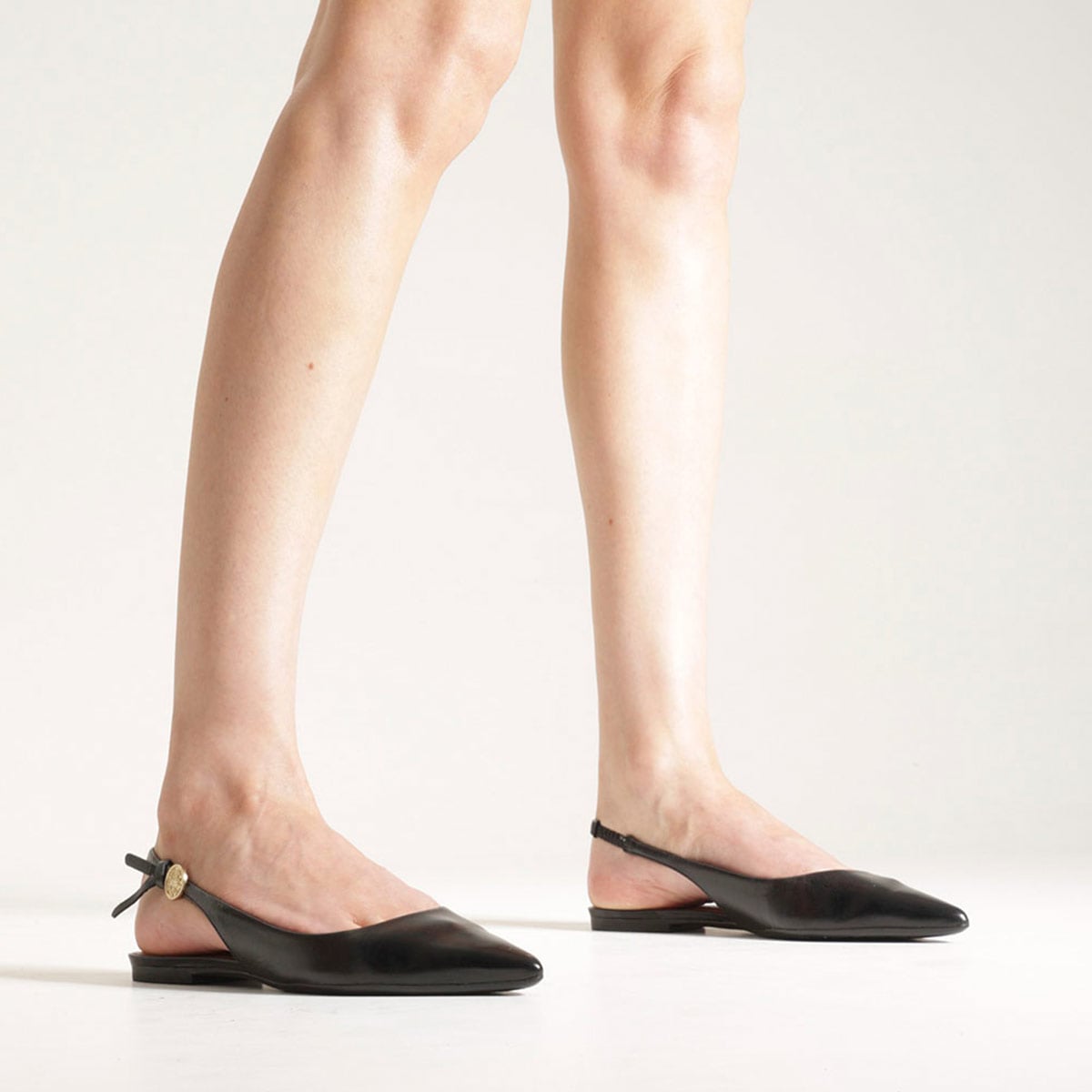 ZAPATOS DE VESTIR MUJER AREZZO NEGRO CUERO - 6