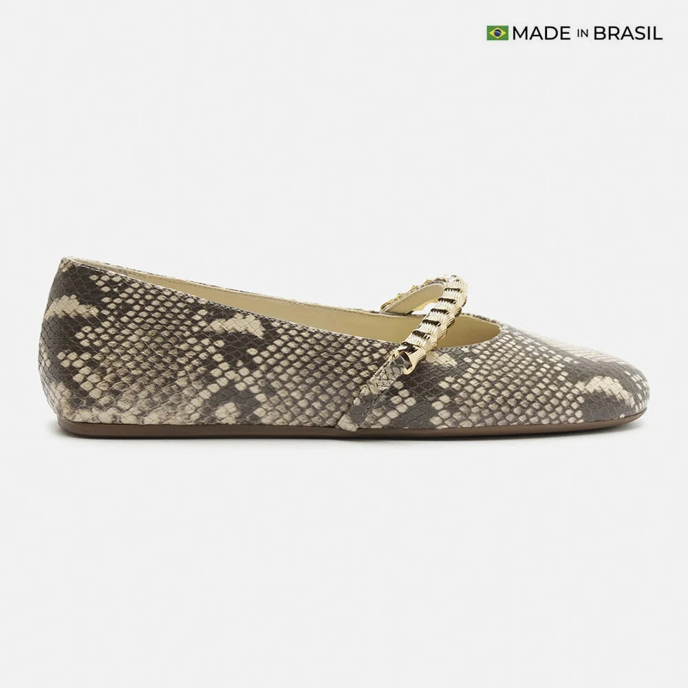 BALLERINAS MUJER AREZZO BEIGE - 1