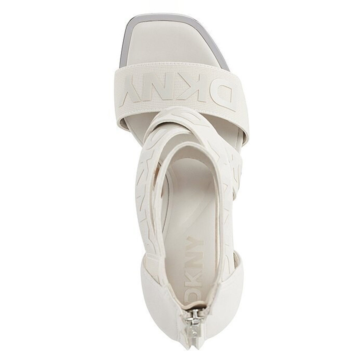 SANDALIAS MUJER DKNY CREMA K4467878-SW9 - 3