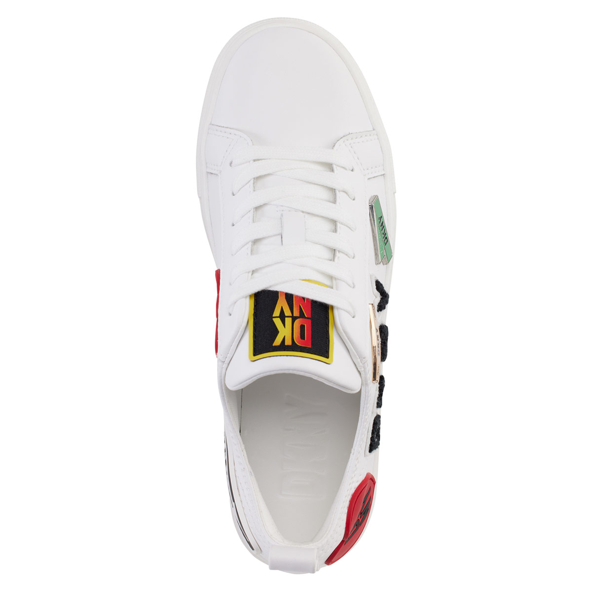 ZAPATILLAS MUJER DKNY CASUALES BLANCO K1469449-8IW - 3