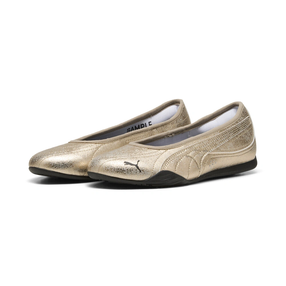 BALLERINAS MUJER PUMA CATCH SOLEIL DORADO - 3