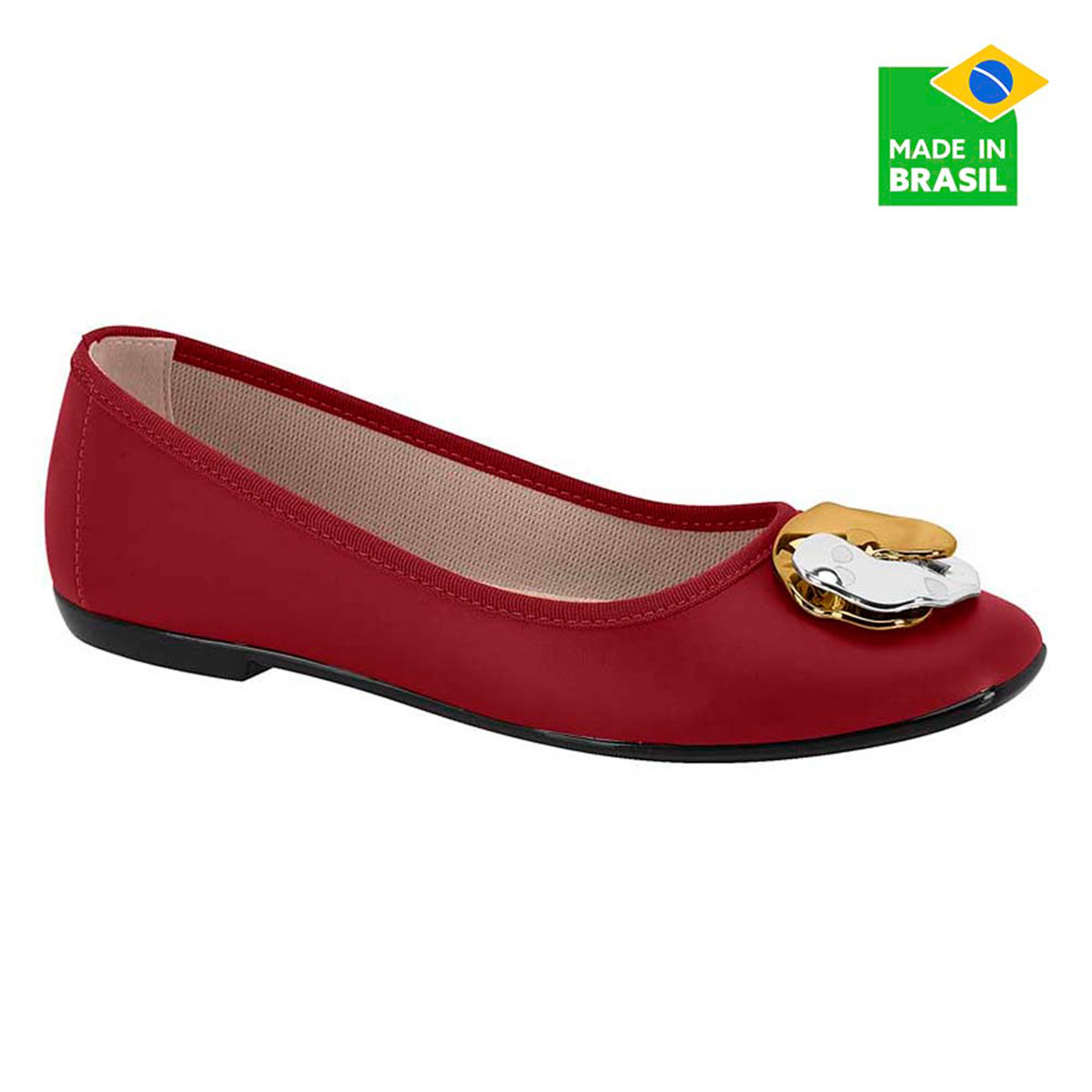 BALLERINAS MUJER MOLECA ROJO - 1
