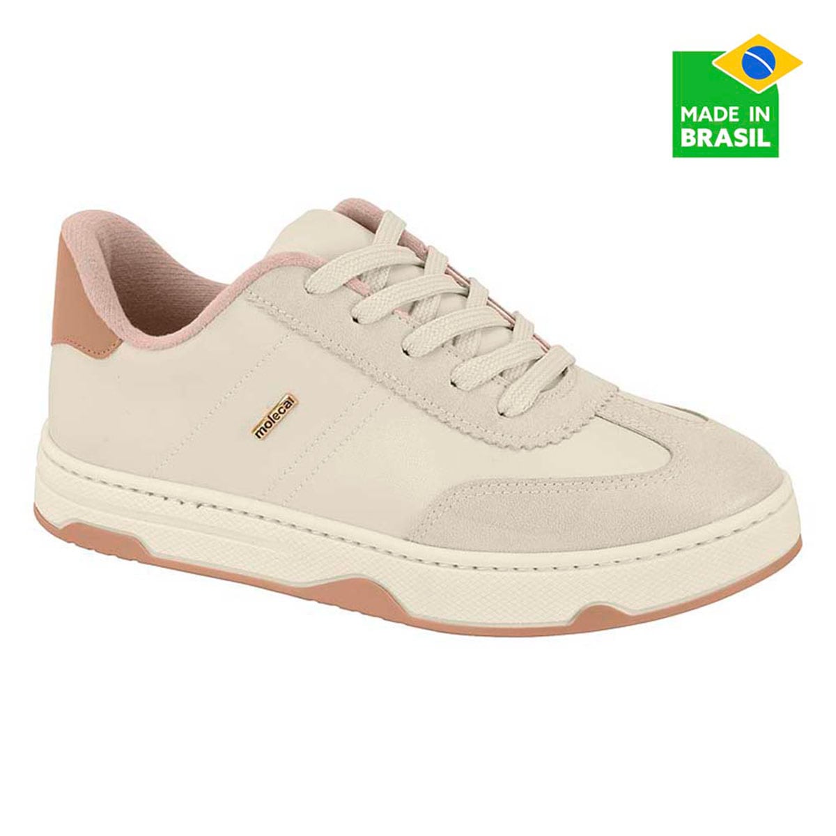 ZAPATILLAS MUJER MOLECA CASUALES BLANCO - 1