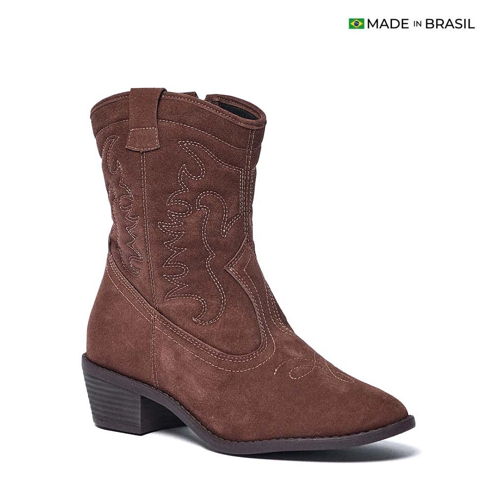 BOTINES MUJER MOLECA CHOCOLATE - 1