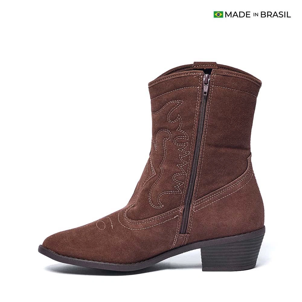 BOTINES MUJER MOLECA CHOCOLATE - 4