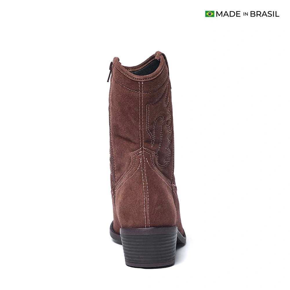 BOTINES MUJER MOLECA CHOCOLATE - 5