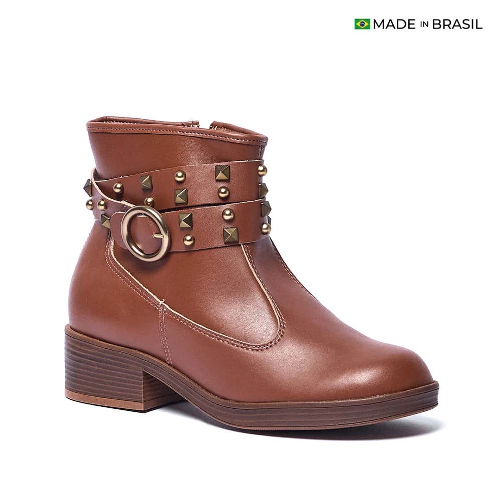 BOTINES MUJER MOLECA AVELLANA - 1