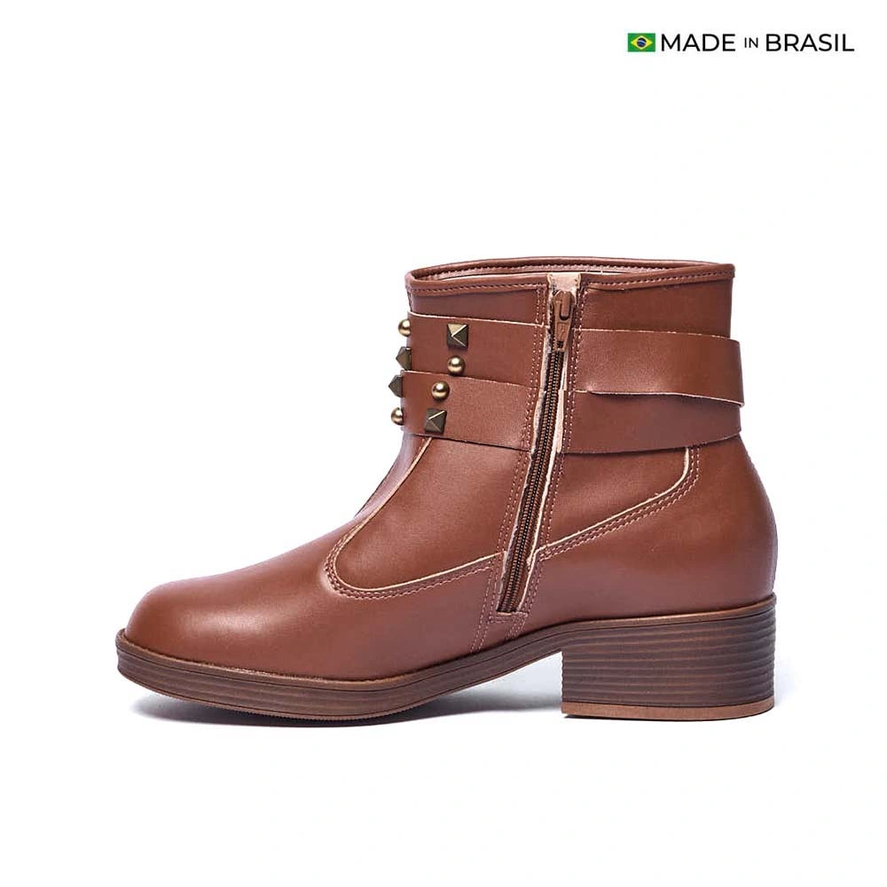 BOTINES MUJER MOLECA AVELLANA - 4