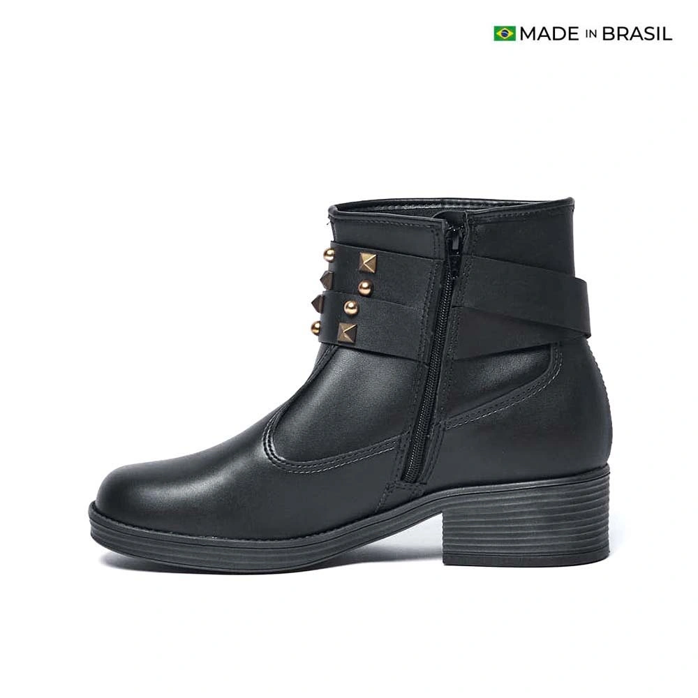 BOTINES MUJER MOLECA NEGRO - 4