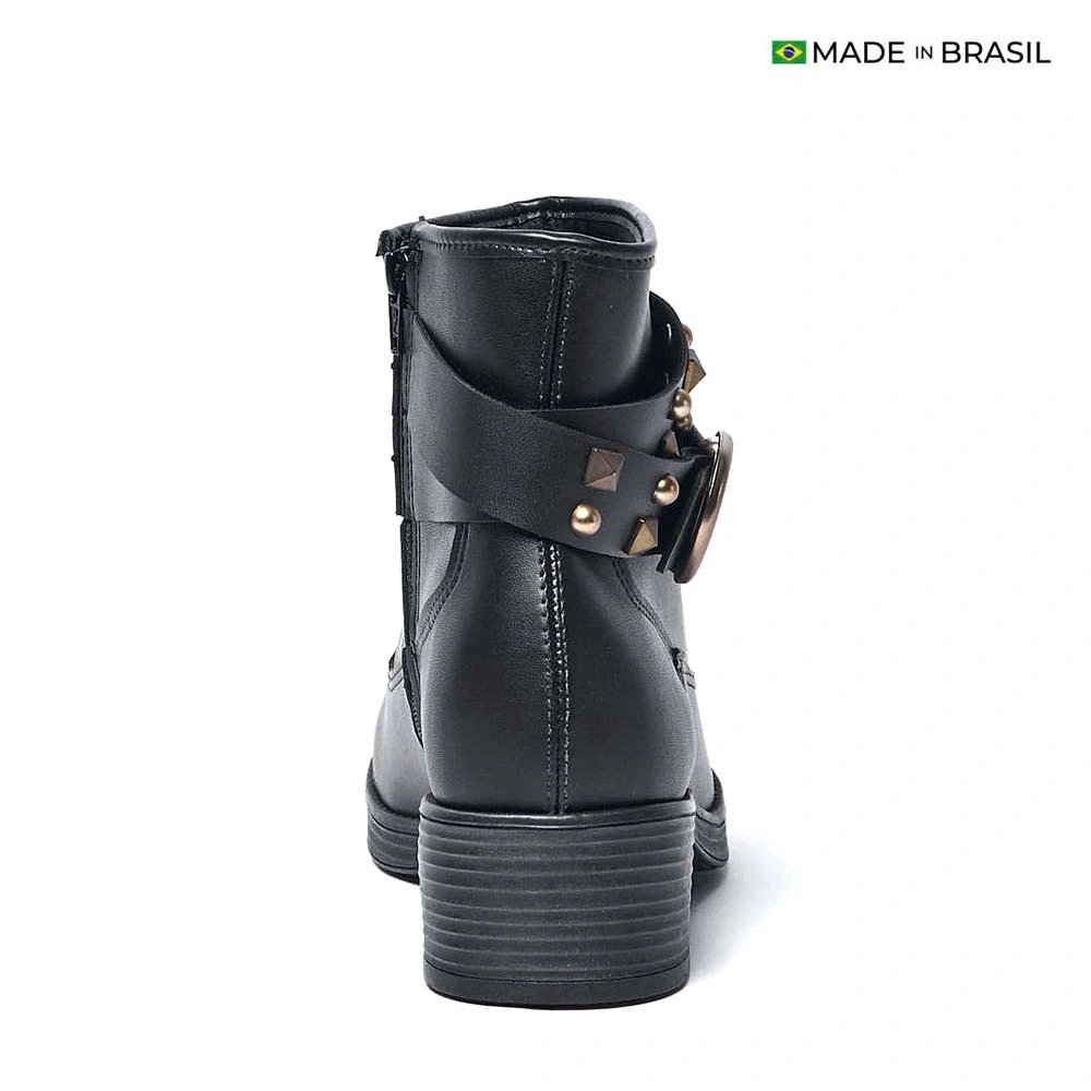 BOTINES MUJER MOLECA NEGRO - 5