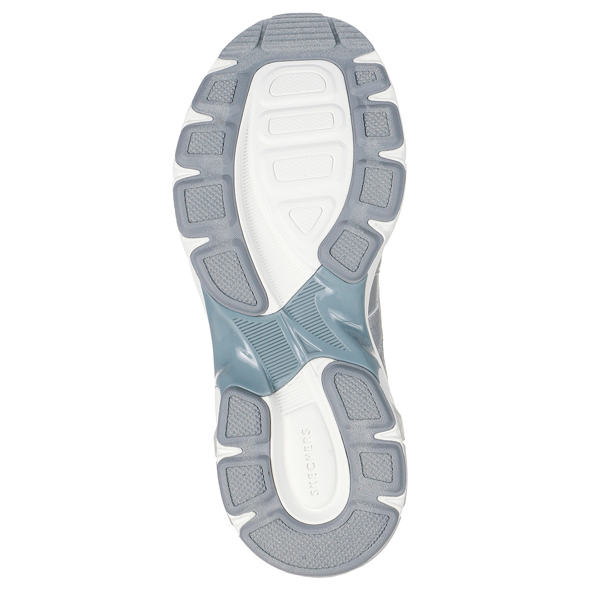 ZAPATILLAS MUJER SKECHERS URBANAS GRIS SHADOW - 6