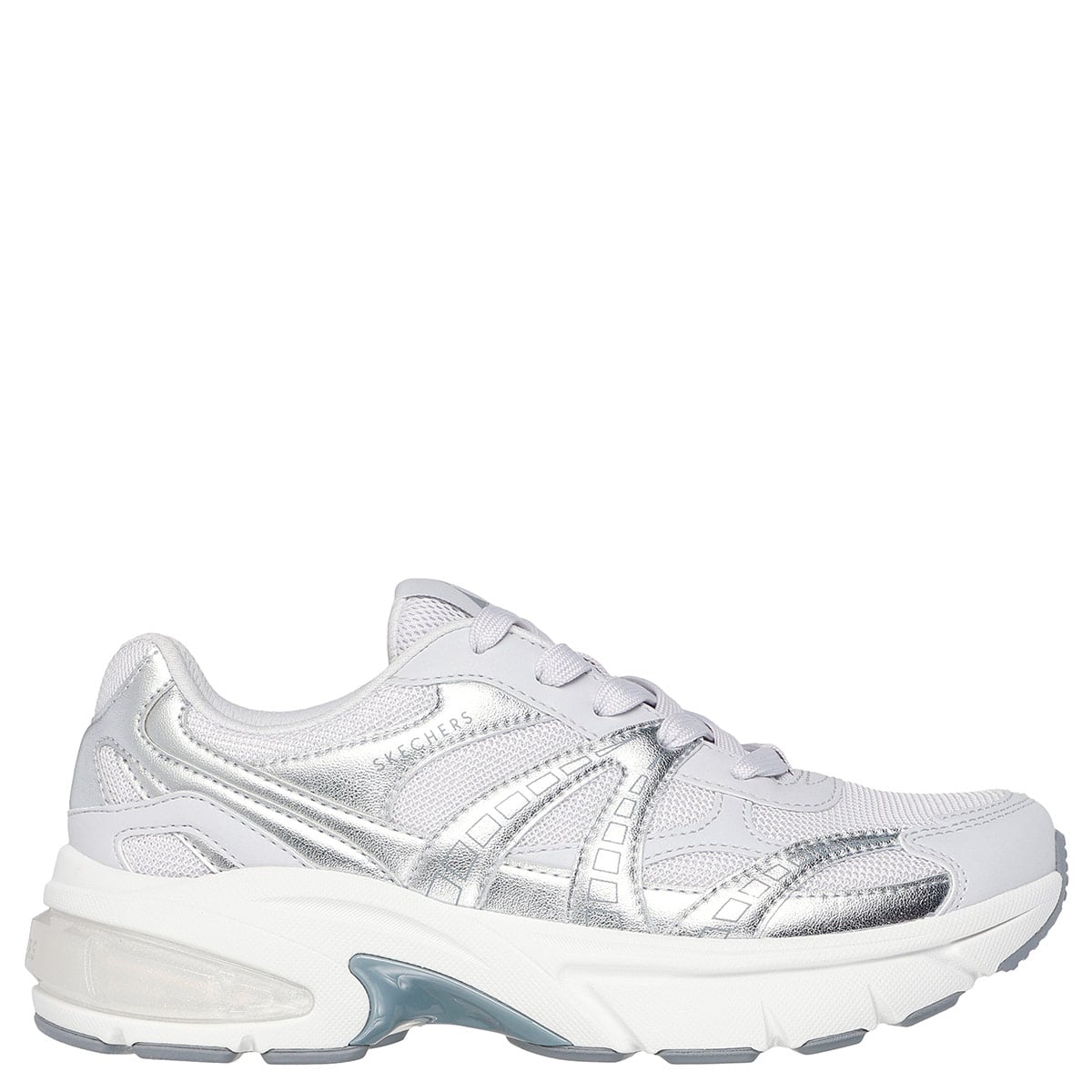 ZAPATILLAS MUJER SKECHERS URBANAS GRIS SHADOW - 1