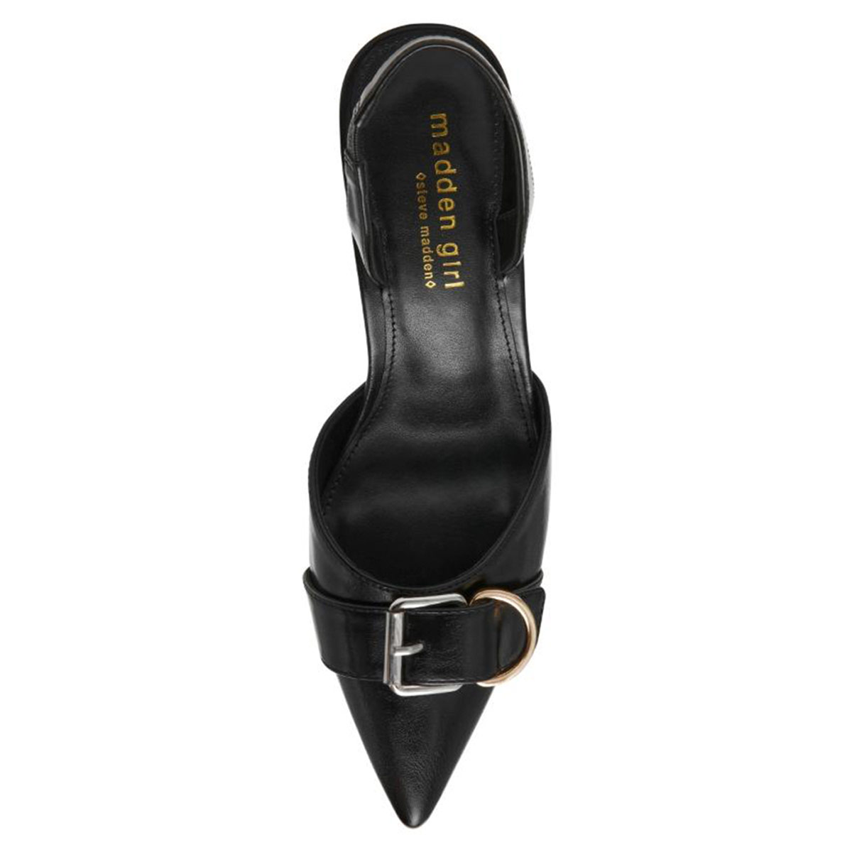 ZAPATOS DE VESTIR MUJER STEVE MADDEN NEGRO BAND BLACK SHINY PARIS - 4