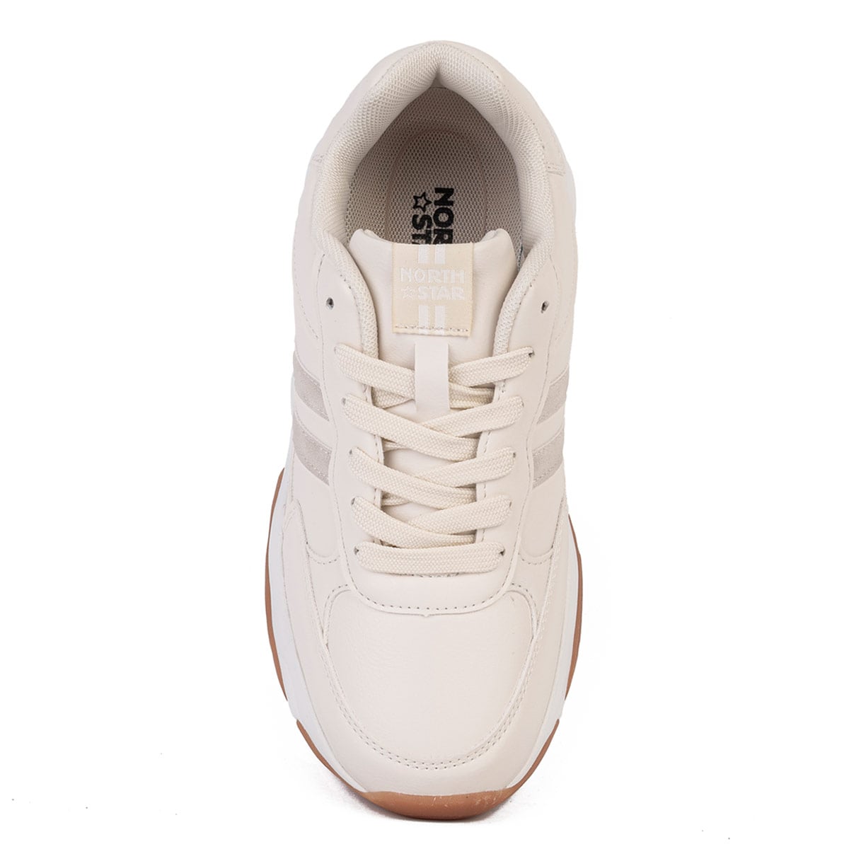 ZAPATILLAS MUJER NORTH STAR CASUALES BEIGE MACAO - 4