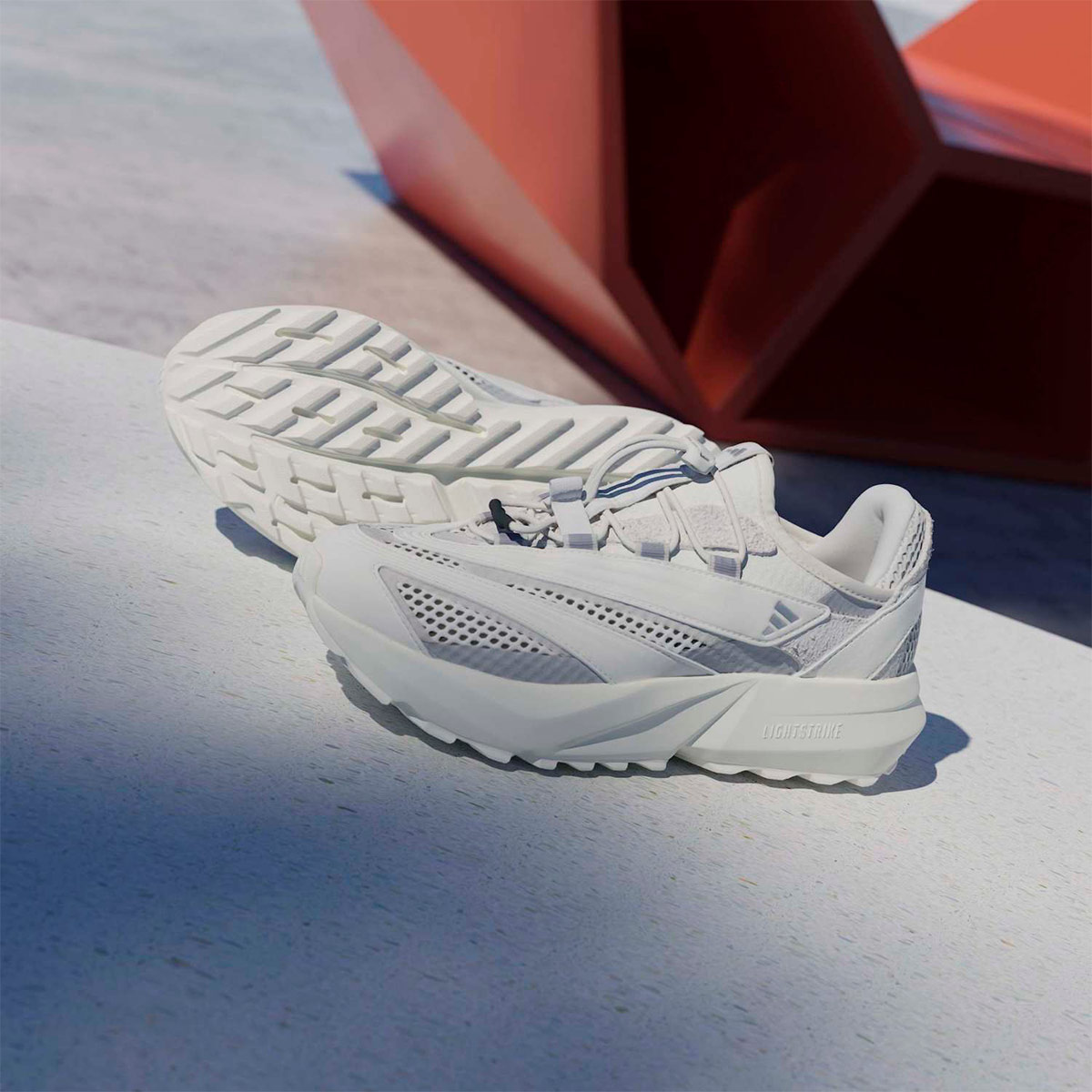 ZAPATILLAS MUJER ADIDAS URBANAS BLANCO LIGHTBLAZE VISTA - 4