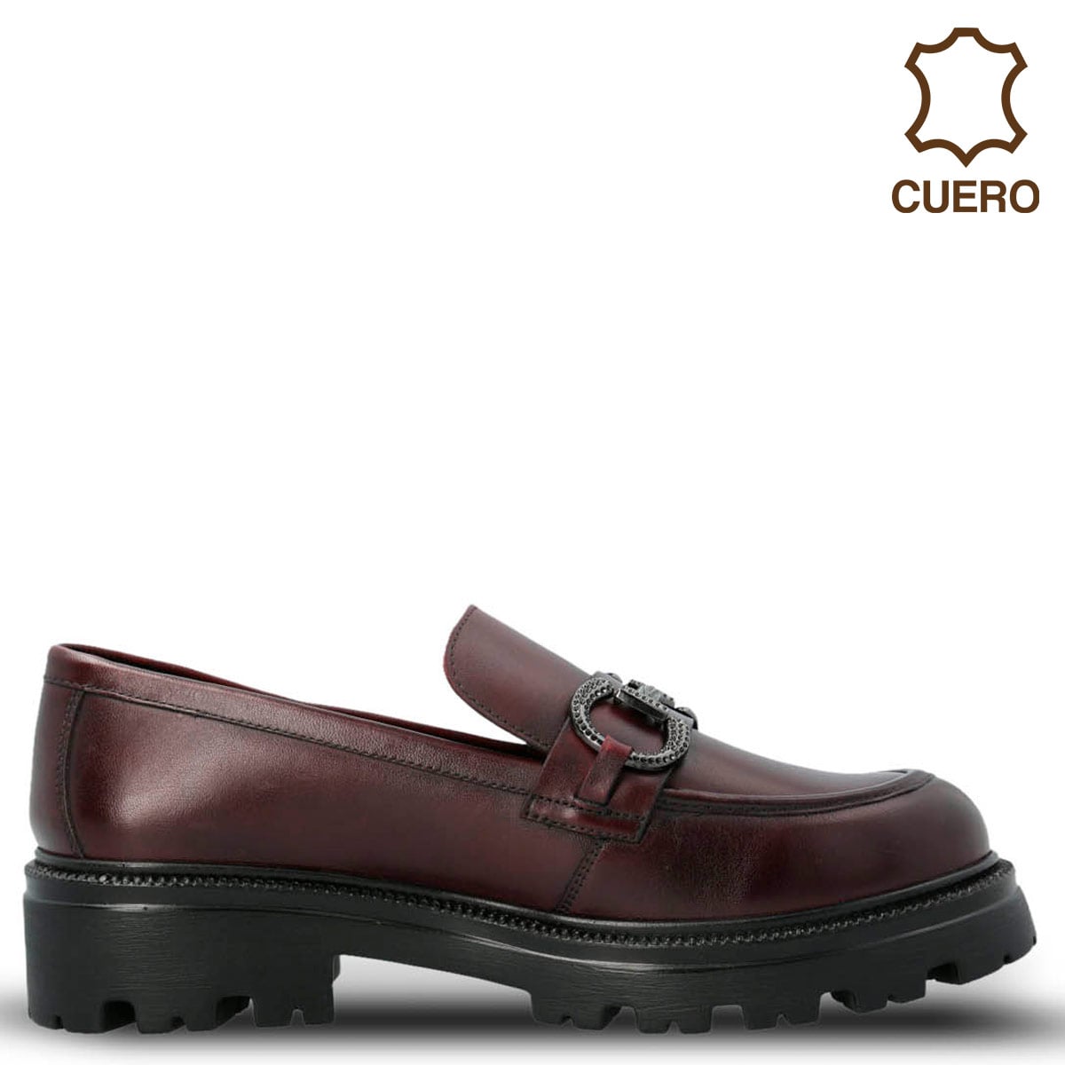 MOCASINES DE CUERO MUJER HUSH-PUPPIES BURDEO BLAKE - 1