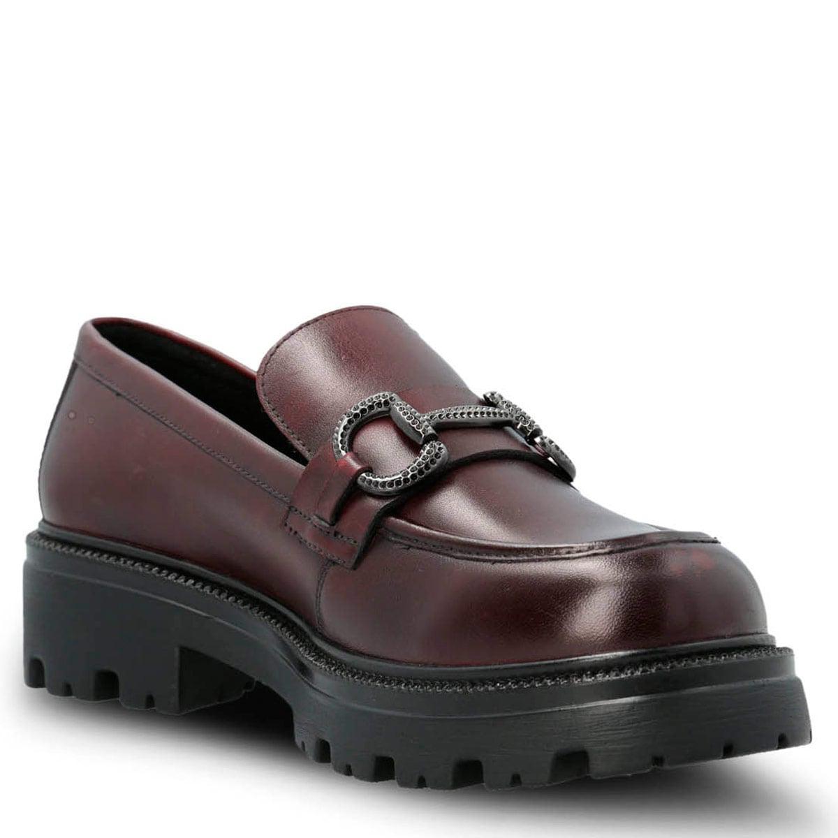 MOCASINES DE CUERO MUJER HUSH-PUPPIES BURDEO BLAKE - 2