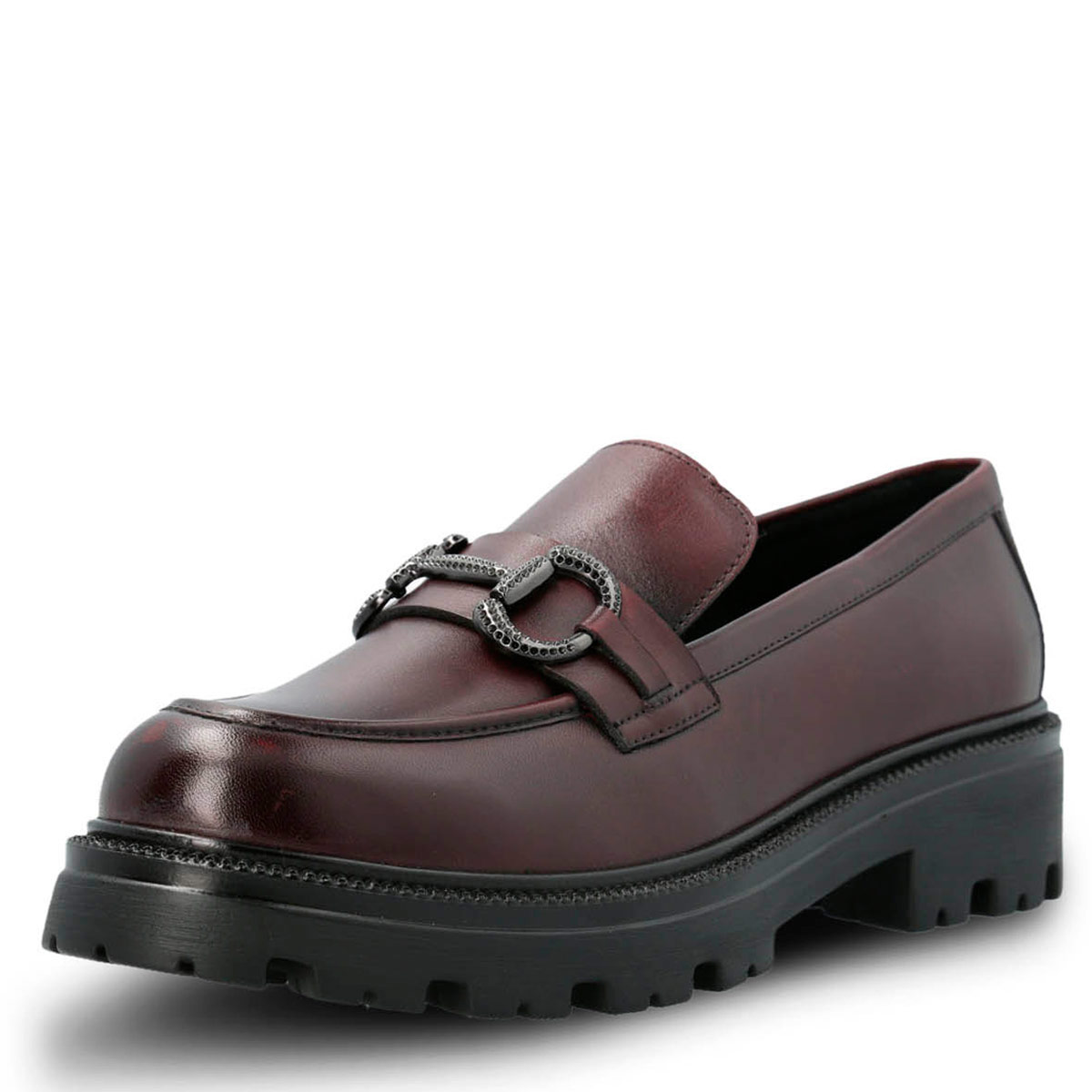 MOCASINES DE CUERO MUJER HUSH-PUPPIES BURDEO BLAKE - 4