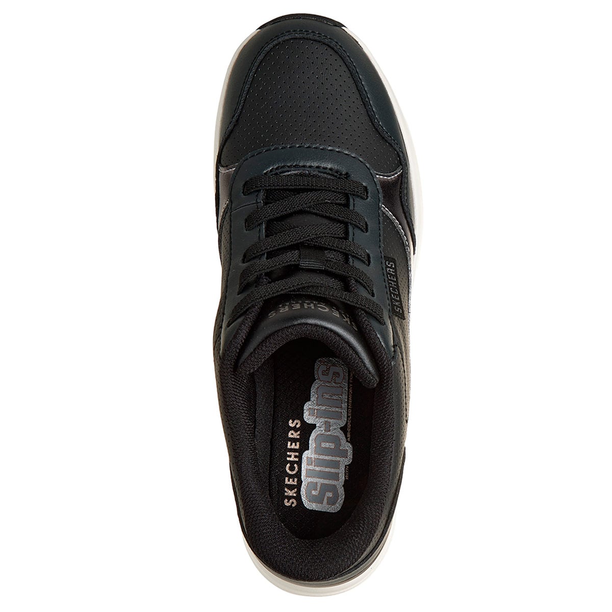ZAPATILLAS MUJER SKECHERS URBANAS NEGRO BILLION - 5