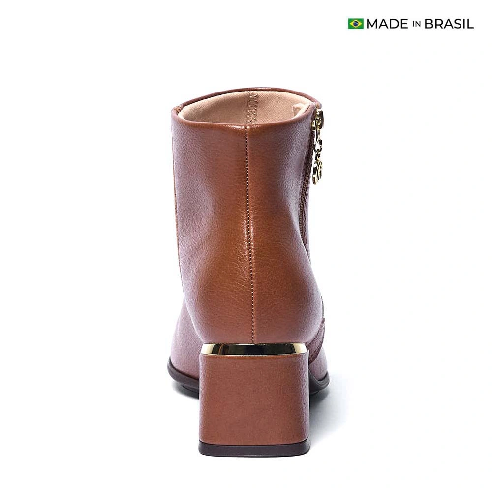 BOTINES MUJER MODARE CARAMELO - 5