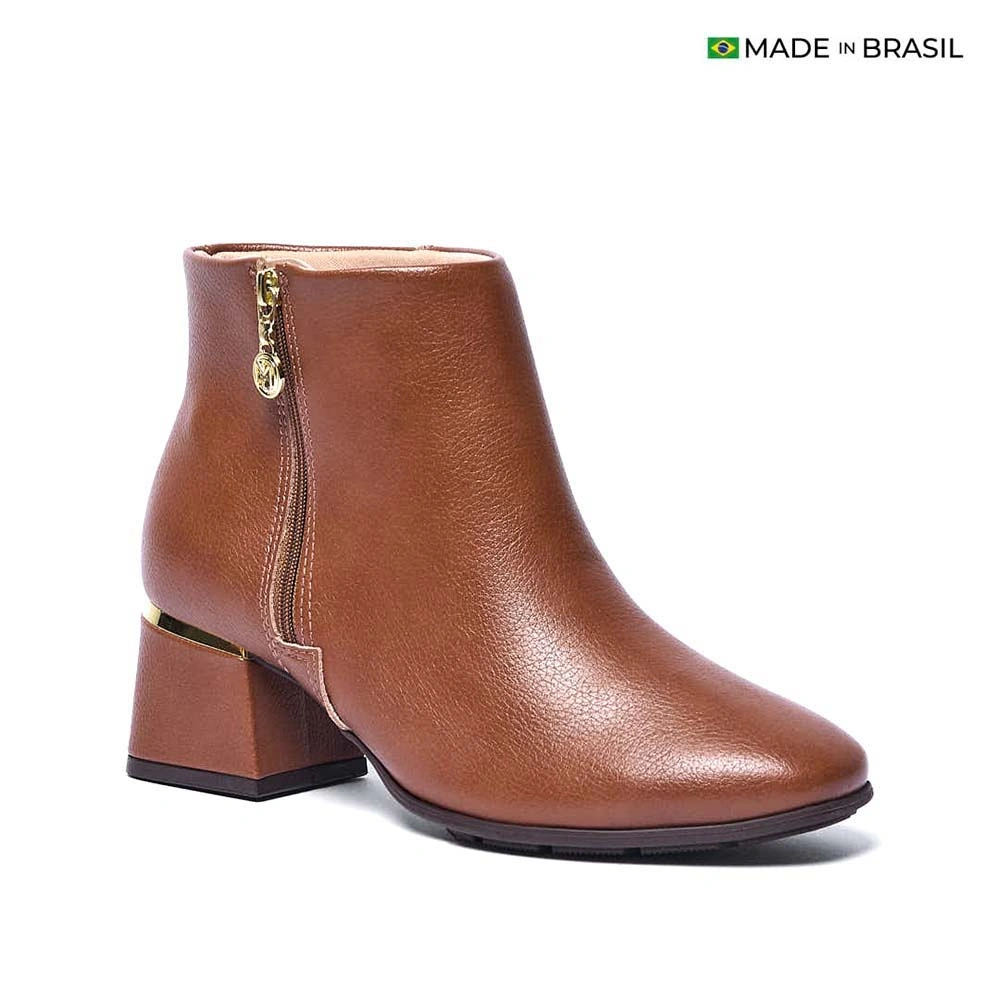 BOTINES MUJER MODARE CARAMELO - 1