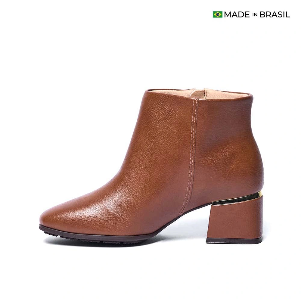 BOTINES MUJER MODARE CARAMELO - 4