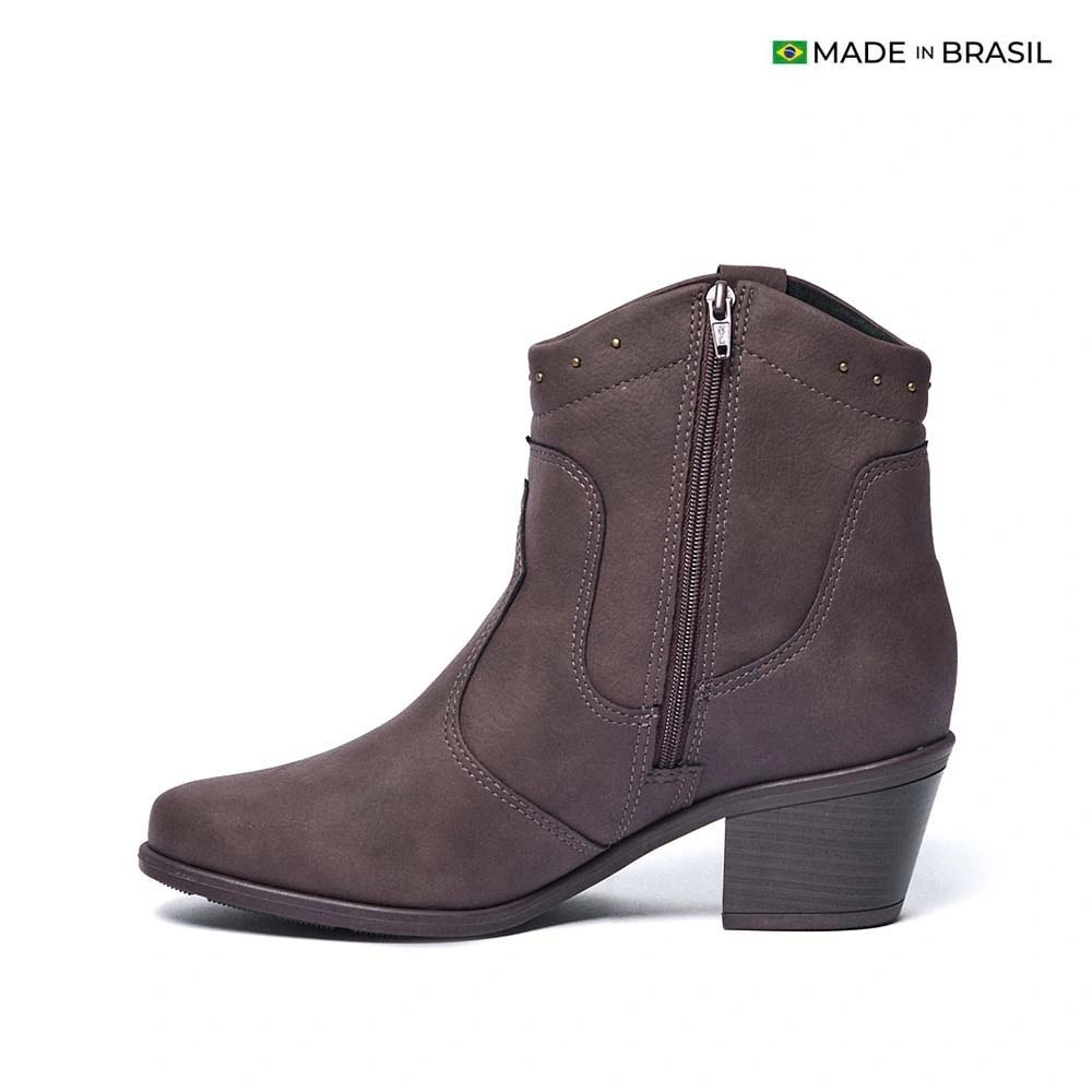 BOTINES MUJER MODARE CHOCOLATE - 4