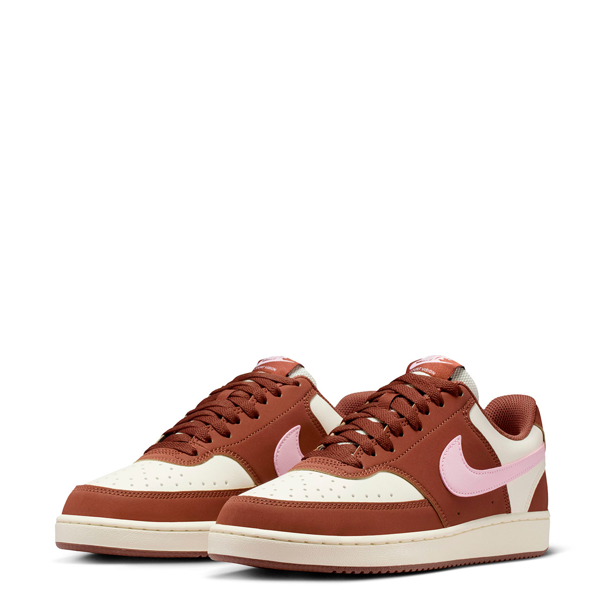 ZAPATILLAS MUJER NIKE URBANAS MARRÓN W NIKE COURT VISION LO P NBK - 1
