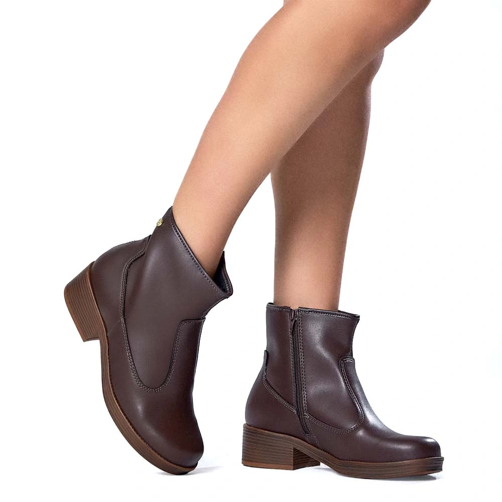 BOTINES MUJER MOLECA CAFÉ - 2