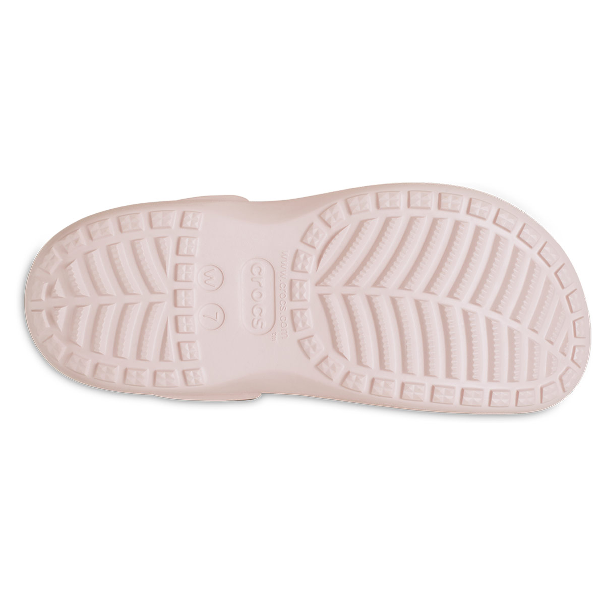ZUECOS MUJER CROCS ROSADO BAYA PLATFORM CLOG - 4