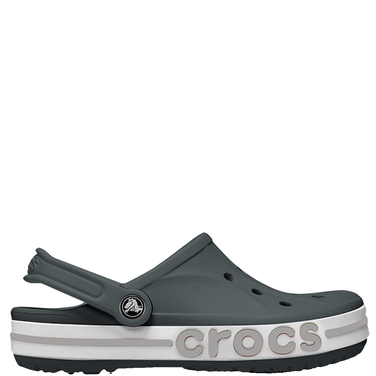 ZUECOS MUJER CROCS GRIS BAYABAND - 1