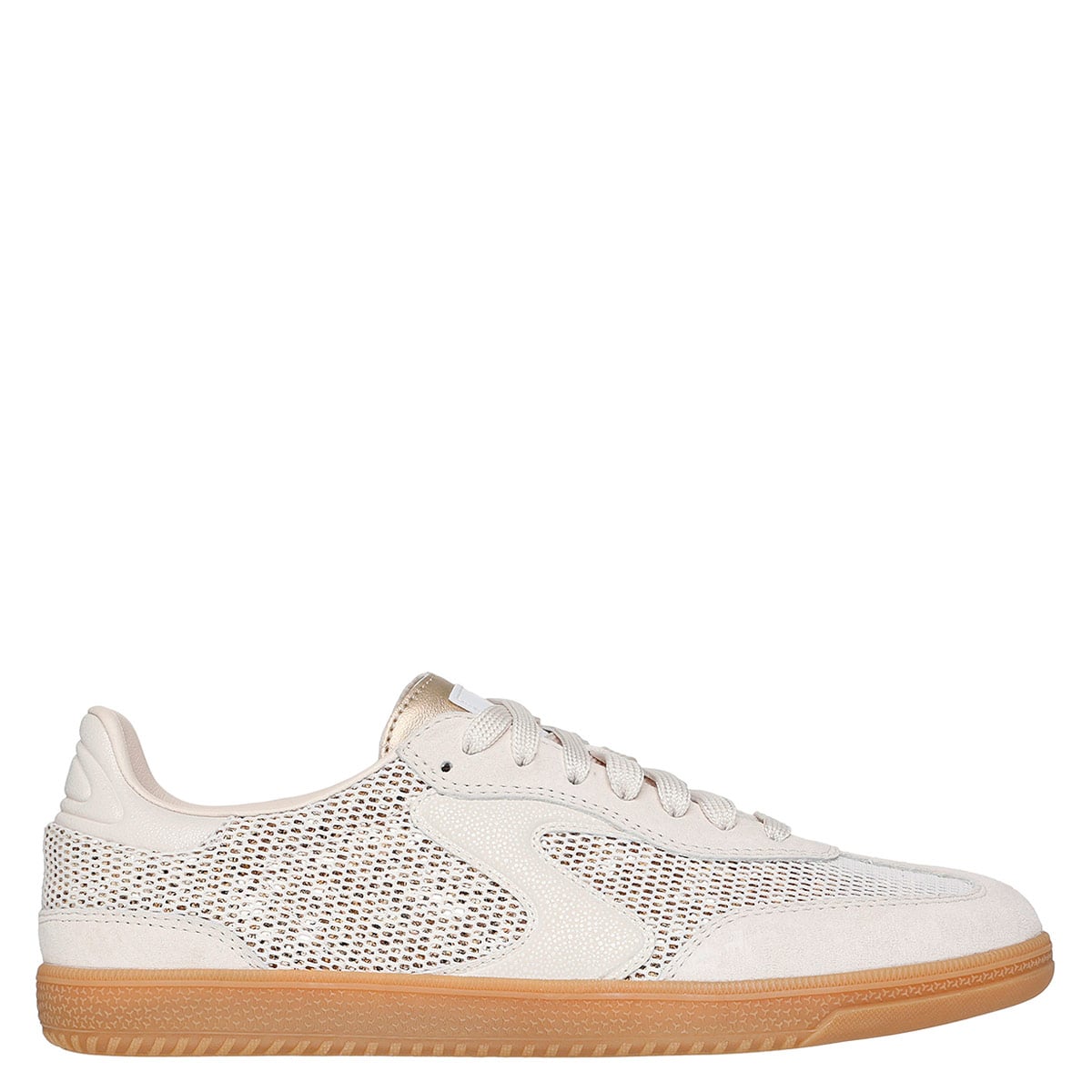 ZAPATILLAS MUJER SKECHERS URBANAS CREMA HOTSHOT - 1