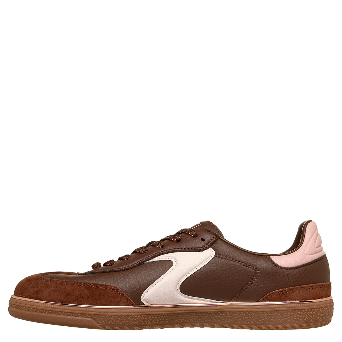 ZAPATILLAS MUJER SKECHERS URBANAS MARRÓN HOTSHOT - 3