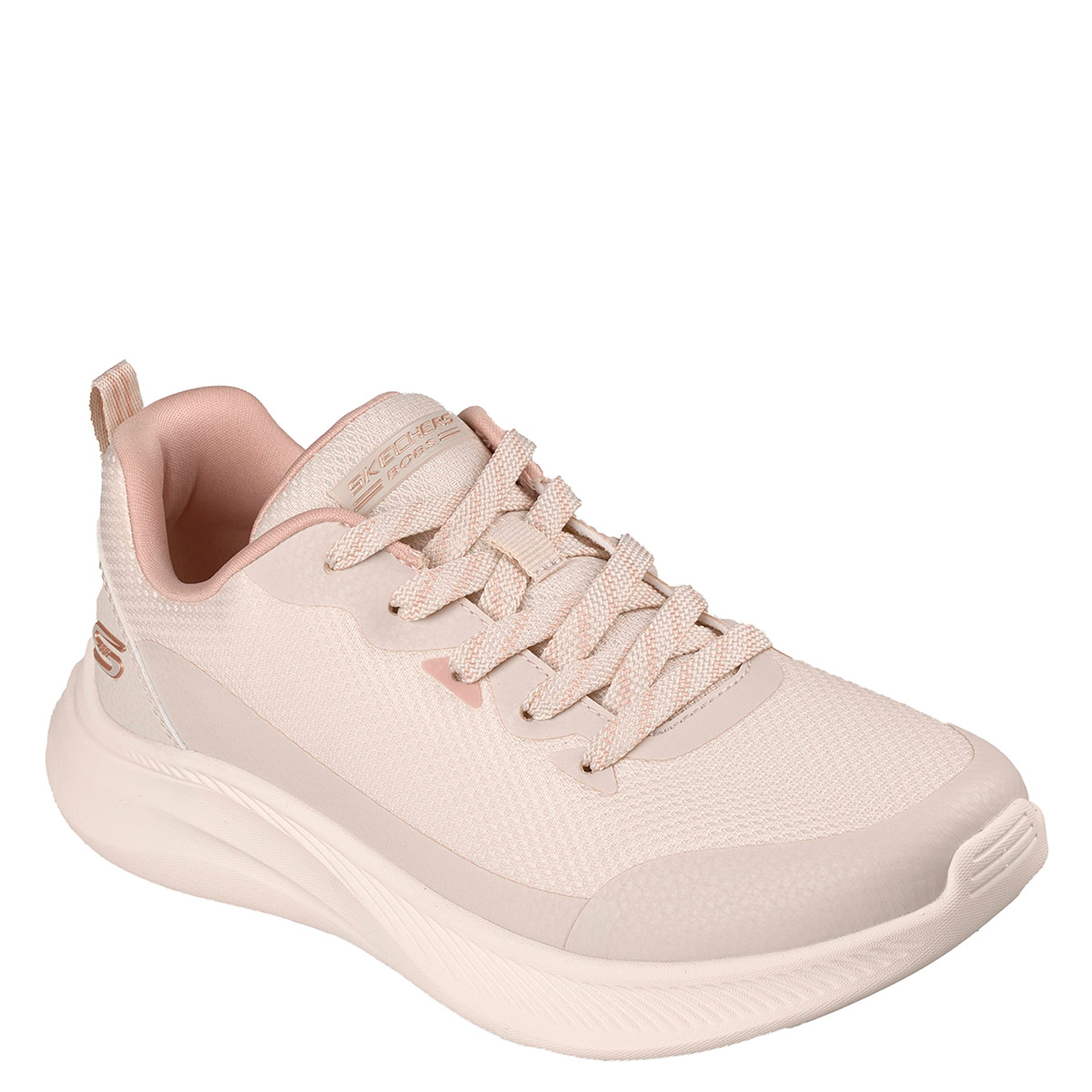 ZAPATILLAS MUJER SKECHERS URBANAS CREMA BOBS MODA FLEX - 2