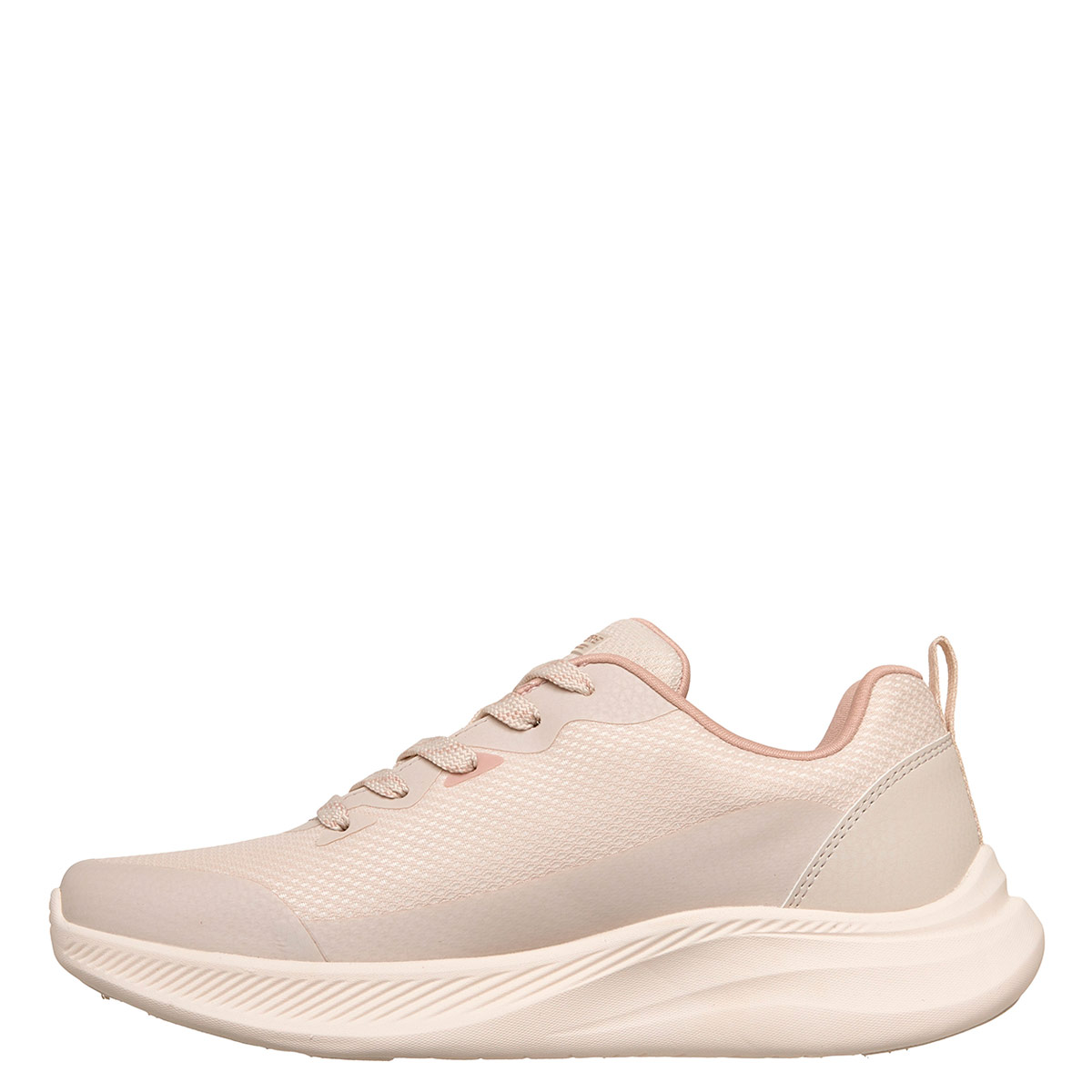 ZAPATILLAS MUJER SKECHERS URBANAS CREMA BOBS MODA FLEX - 4