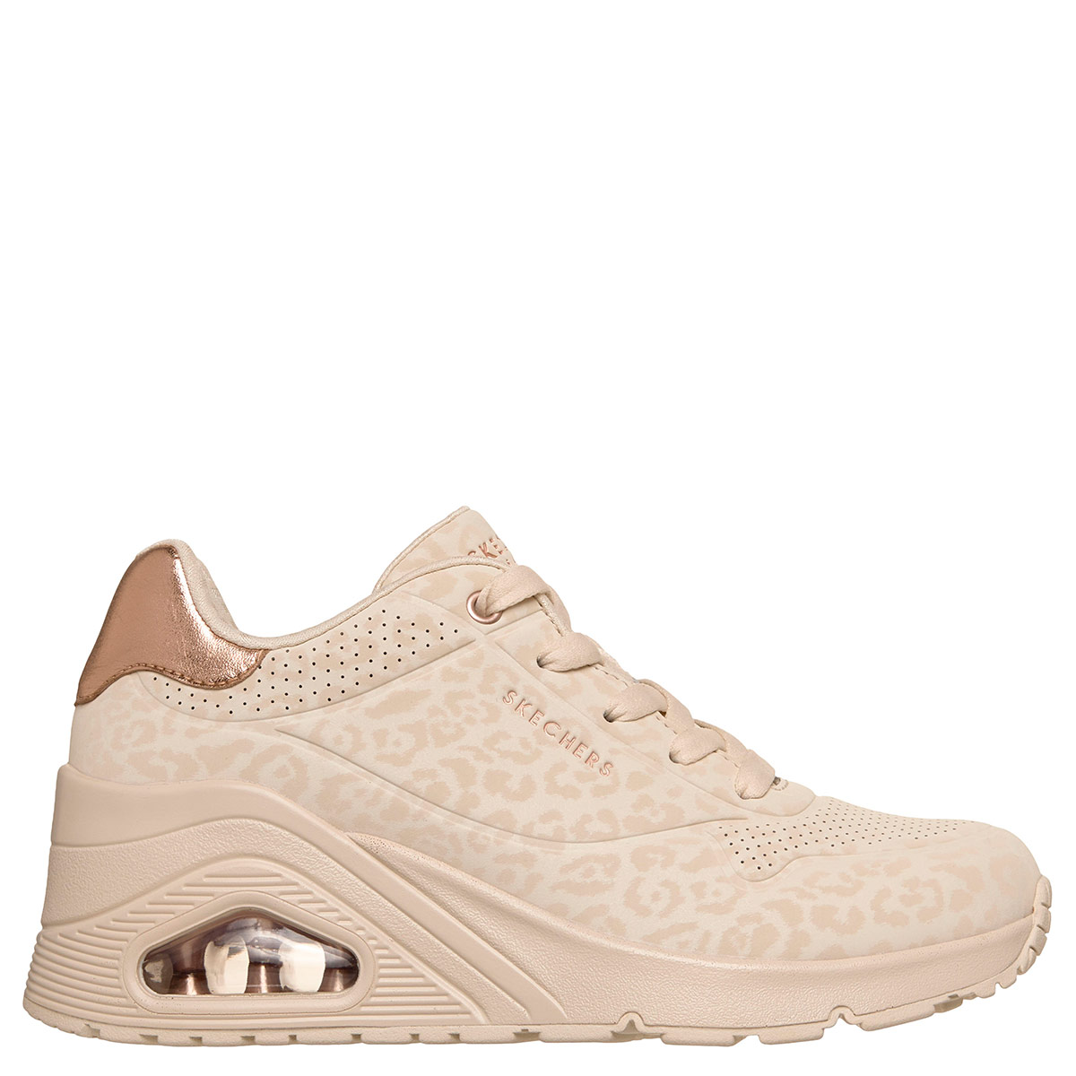 ZAPATILLAS MUJER SKECHERS URBANAS CREMA UNO WEDGE - 1